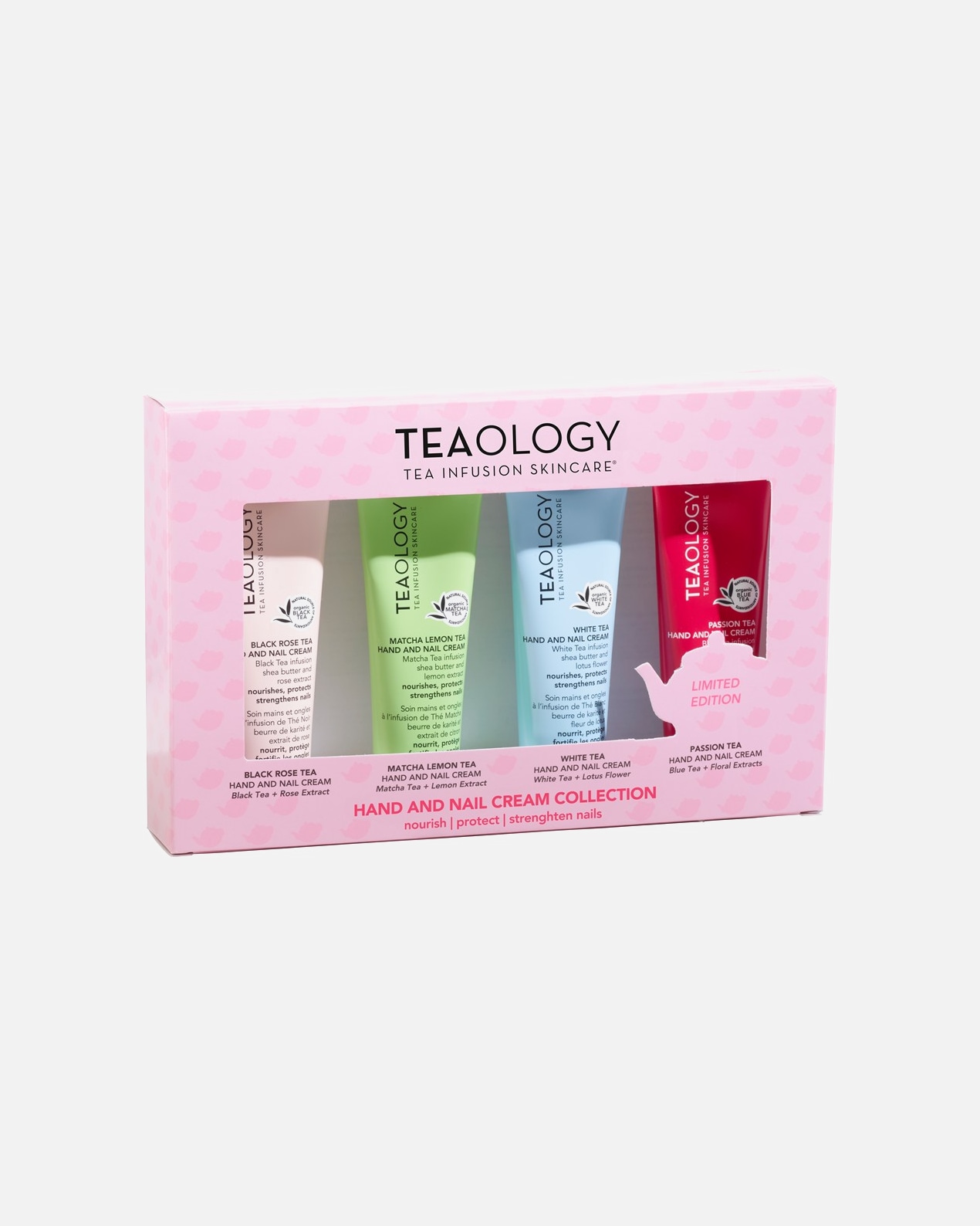 Crème pour les mains pour Femme Teaology Hand Cream Collection 4 x 30 ml