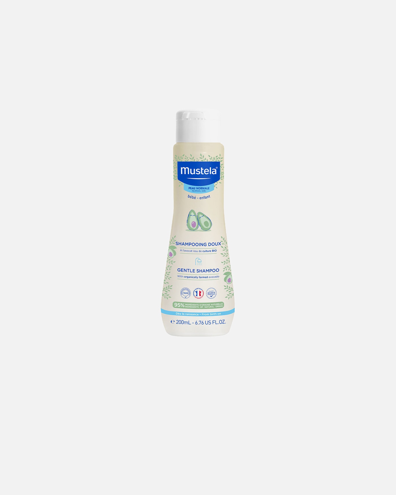 Shampooing pour Unisexe Mustela Shampoing doux BÉBÉ-ENFANT 200 ml