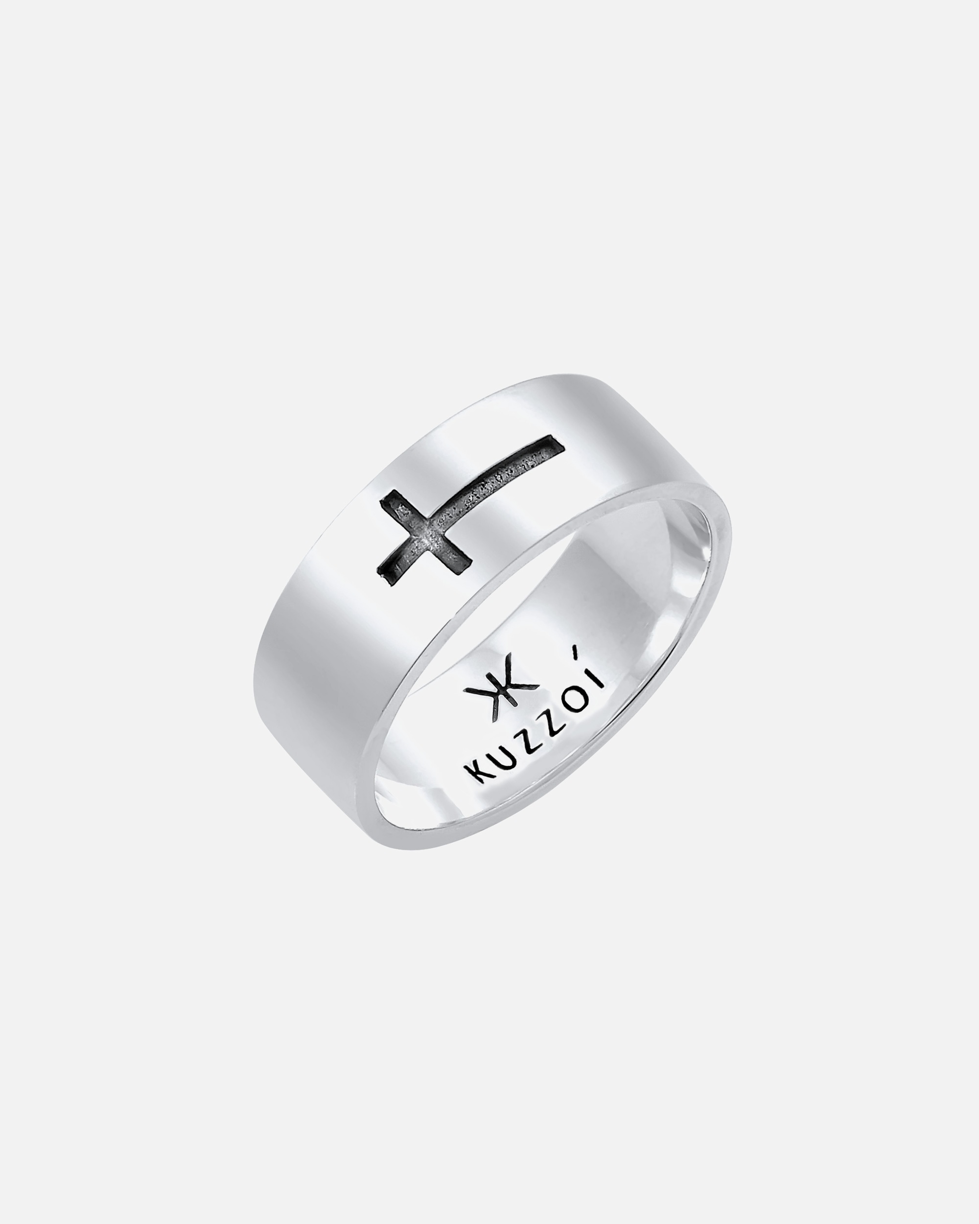 Bague pour Homme KUZZOI Bagues argent 60