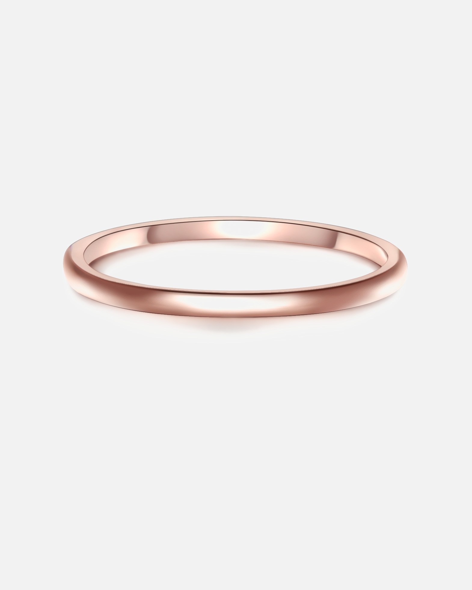 Bague pour Femme Glanzstücke München Bague en argent Argent sterling en Or rose 58