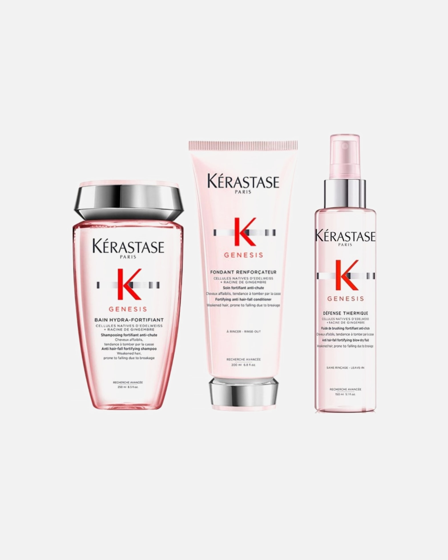 Coffret soin cheveux pour Femme Kérastase Genesis Coffret HYDRA Defense Set (Bain Hydra/ Fondant / Defense Thermique) 1 pièce