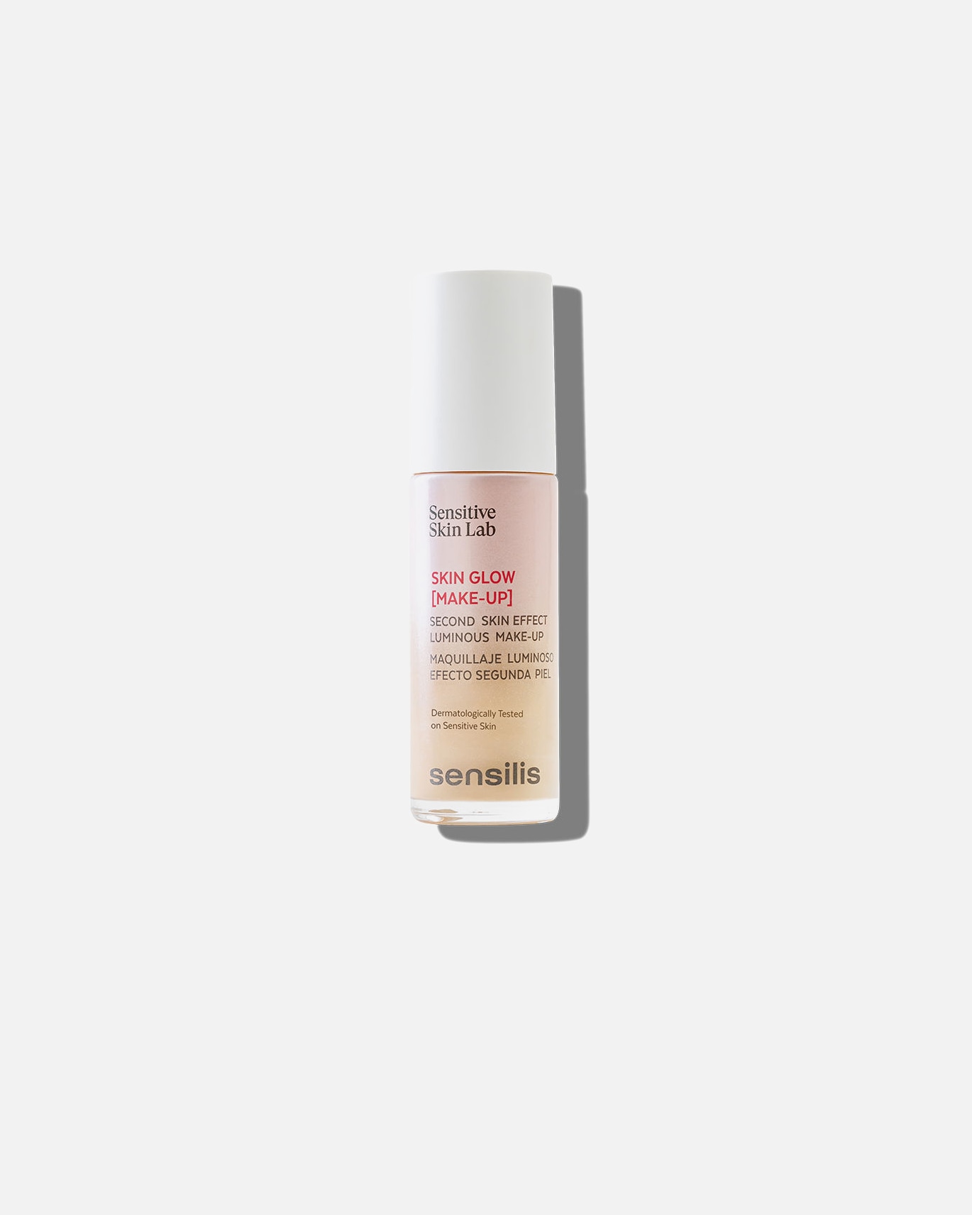 Fond de teint pour Femme SENSILIS Default Brand Line Base de maquillage lumineuse SKIN GLOW MAKEUP 01-Ivoire