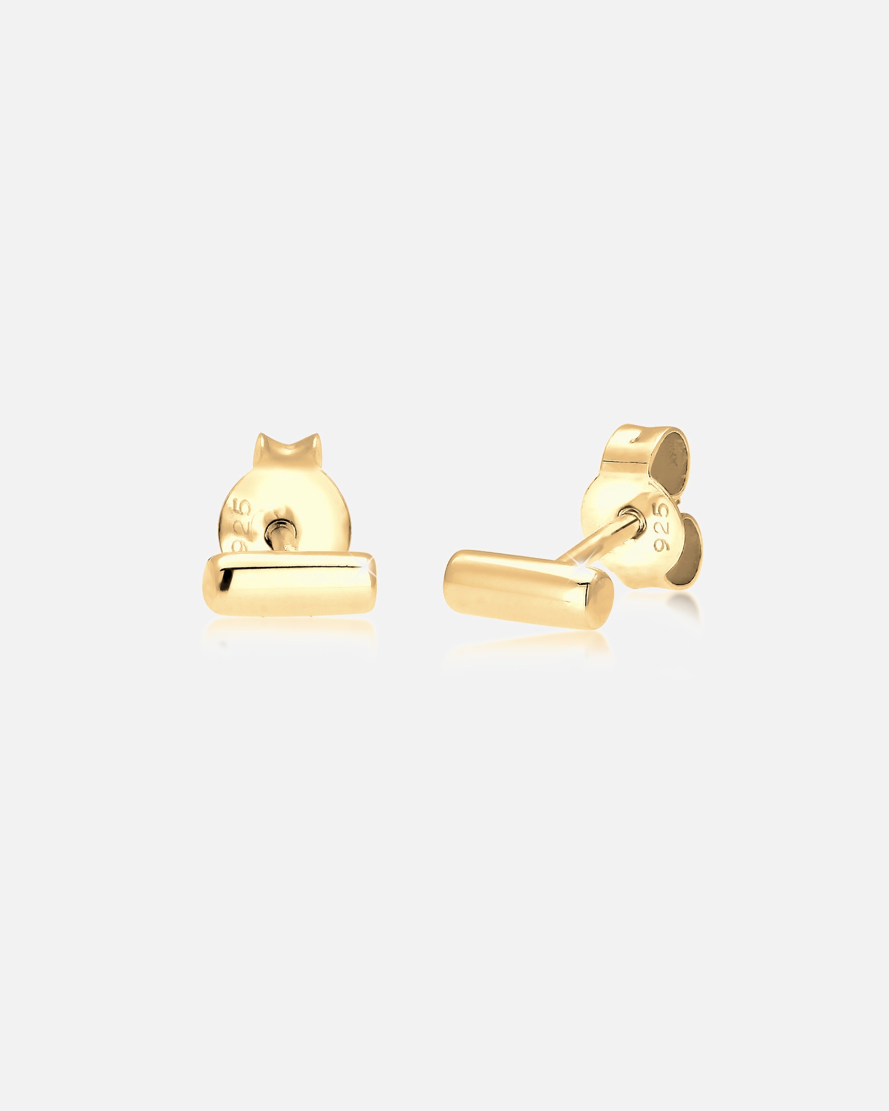 Boucles d'oreilles pour Femme Elli Geo Minimalise Boucles d'Oreilles Femme - (925/1000) Argent goldfarben