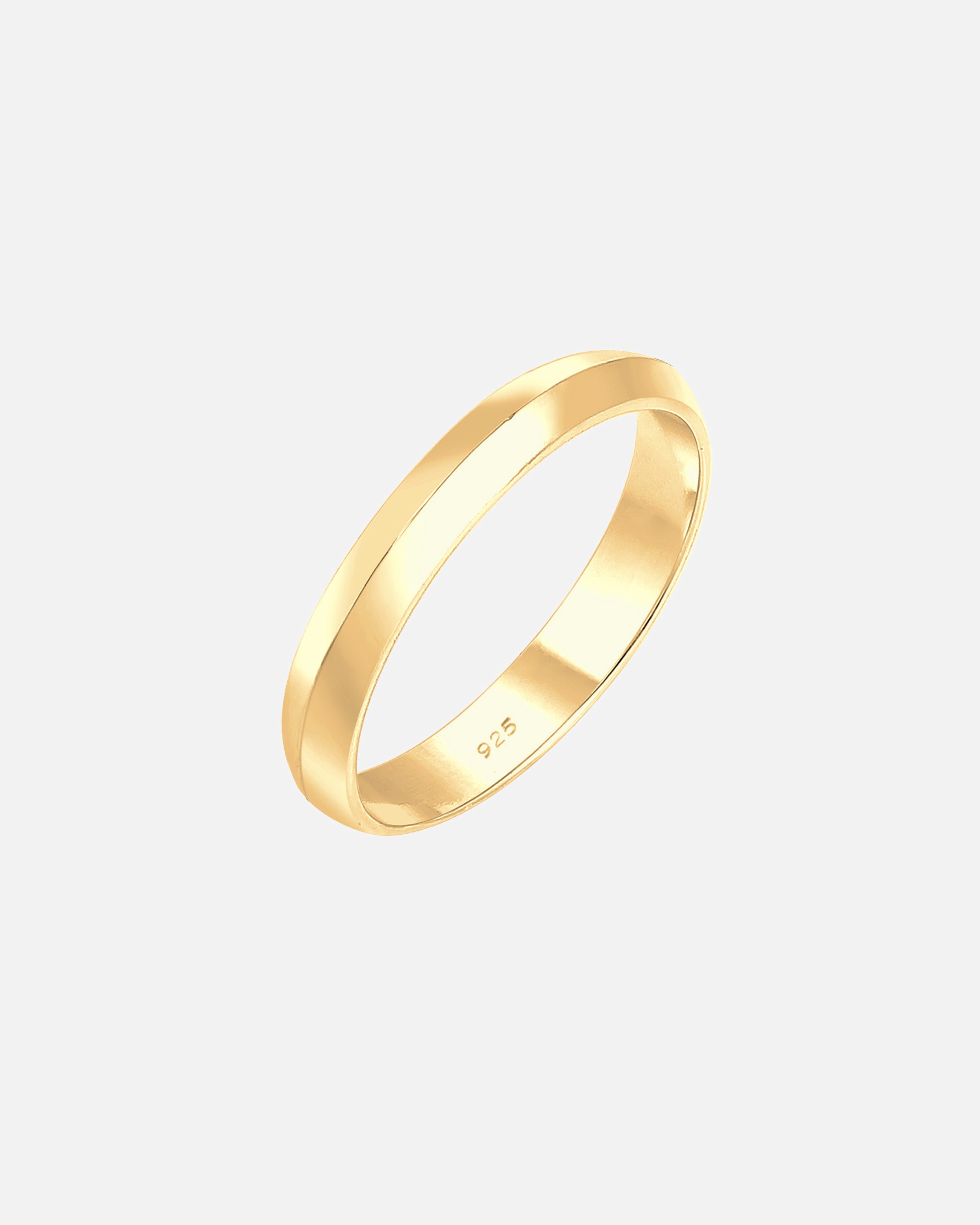 Bague pour Femme Elli Tendance basique Bague empilable Classique 925 Argent 54