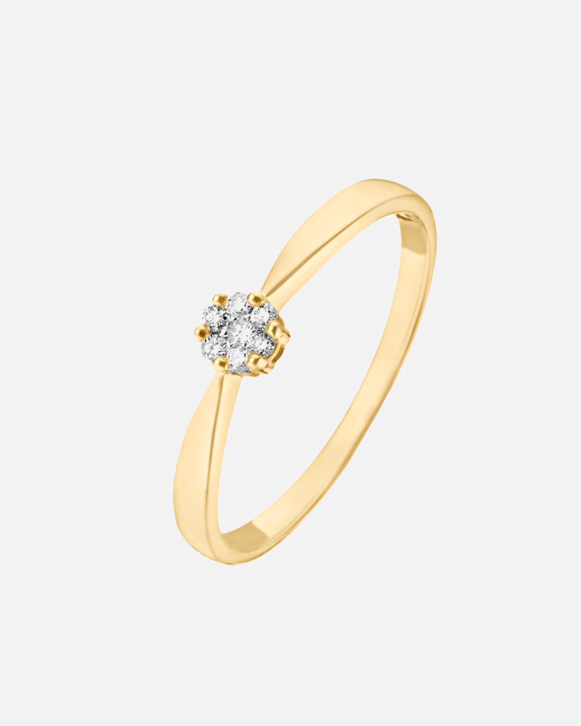 Bague pour Femme CHRIST Bagues jaune 56