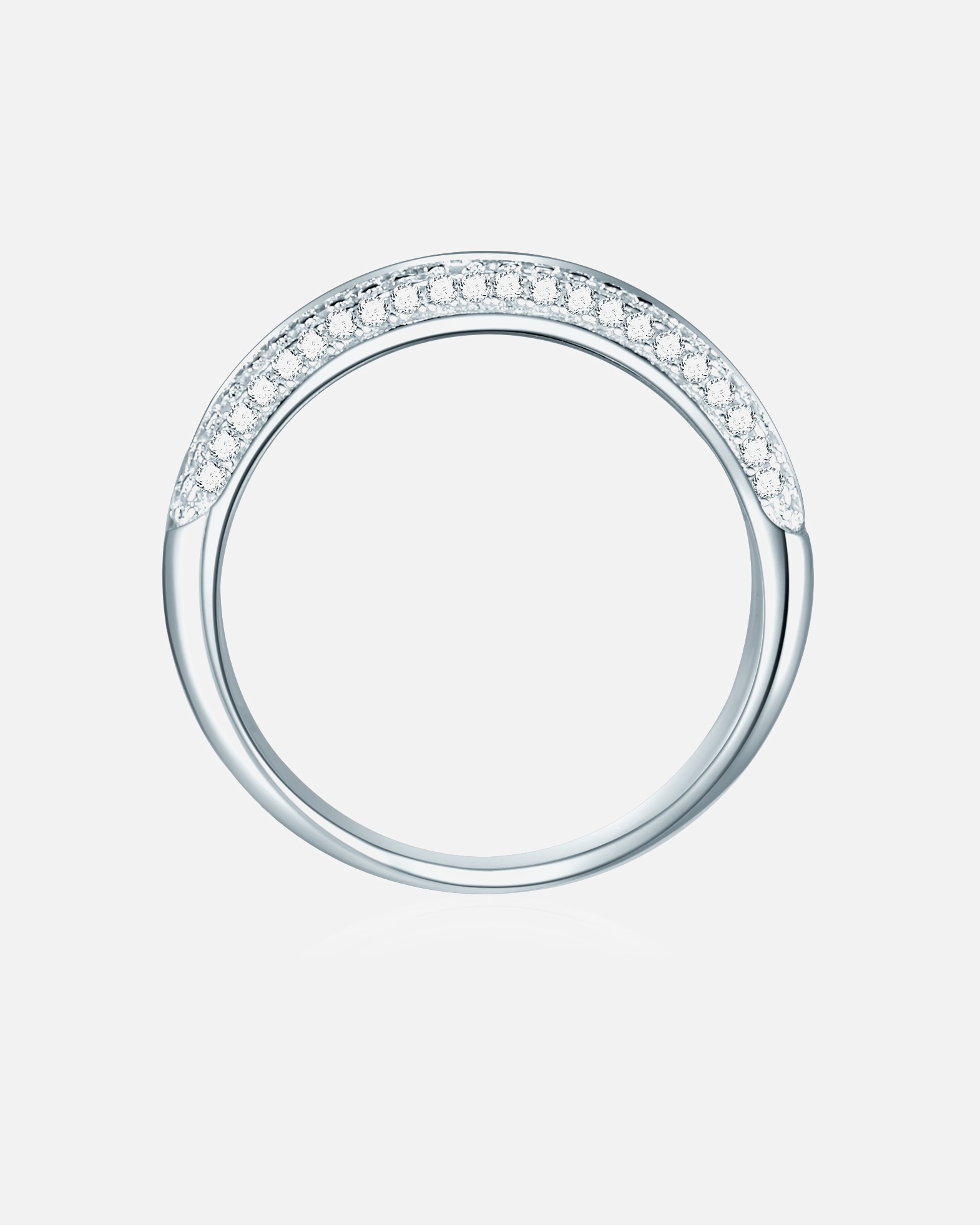 Bague pour Femme Rafaela Donata Bague en argent Argent sterling Oxyde de zirconium (CZ) en Argent 56