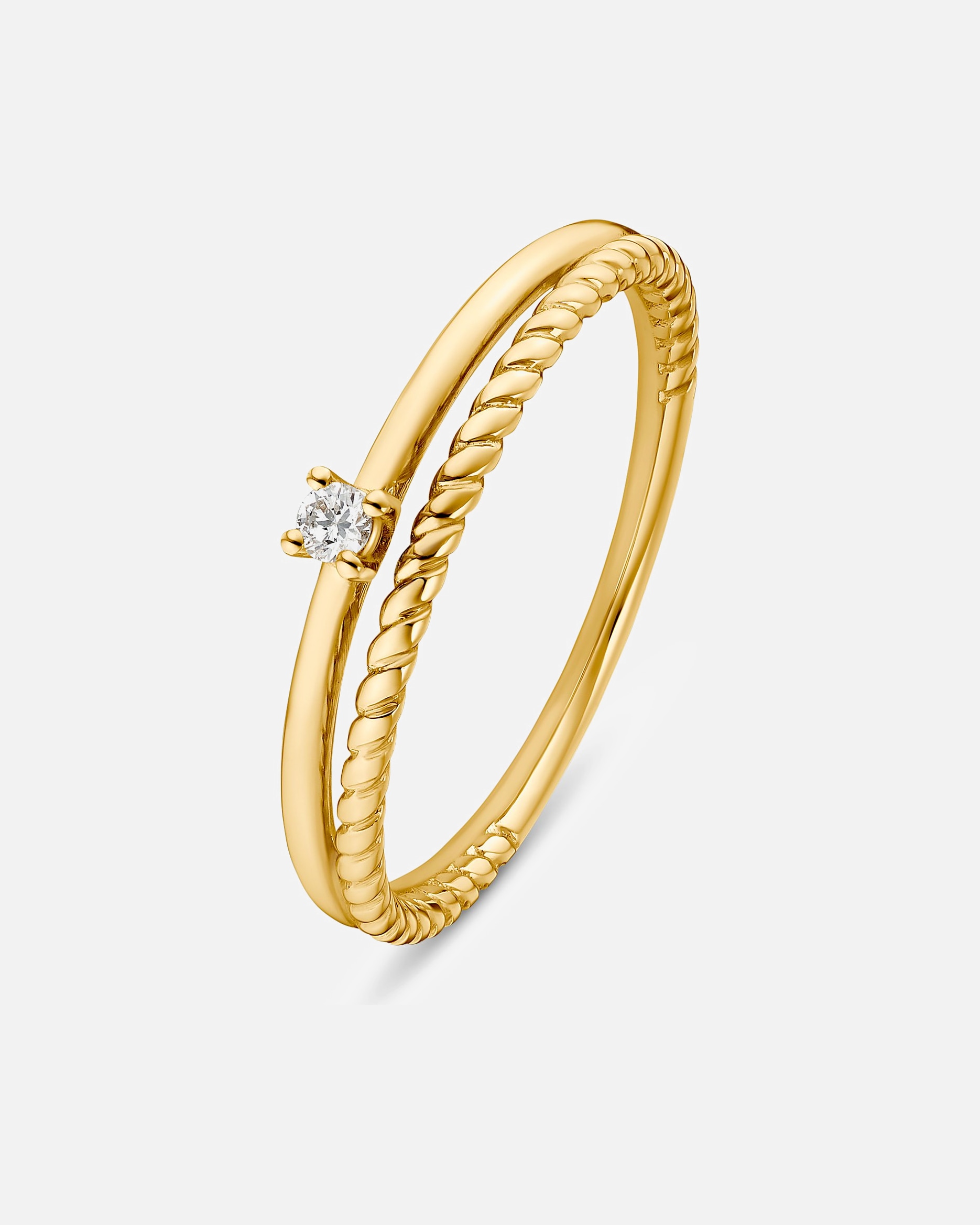 Bague pour Femme CHRIST Bagues or jaune 56