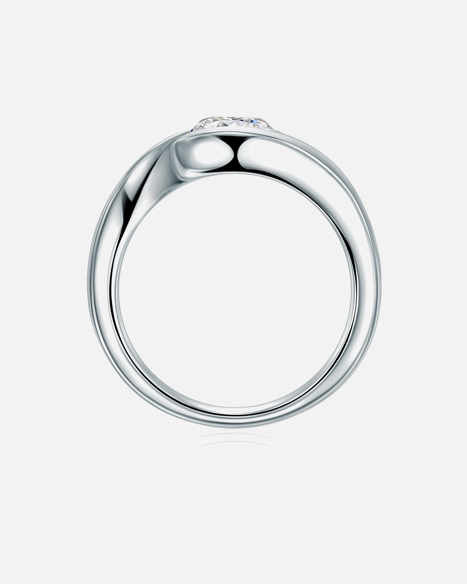 Bague pour Femme Trilani Bague en Argent sterling en Argent 59