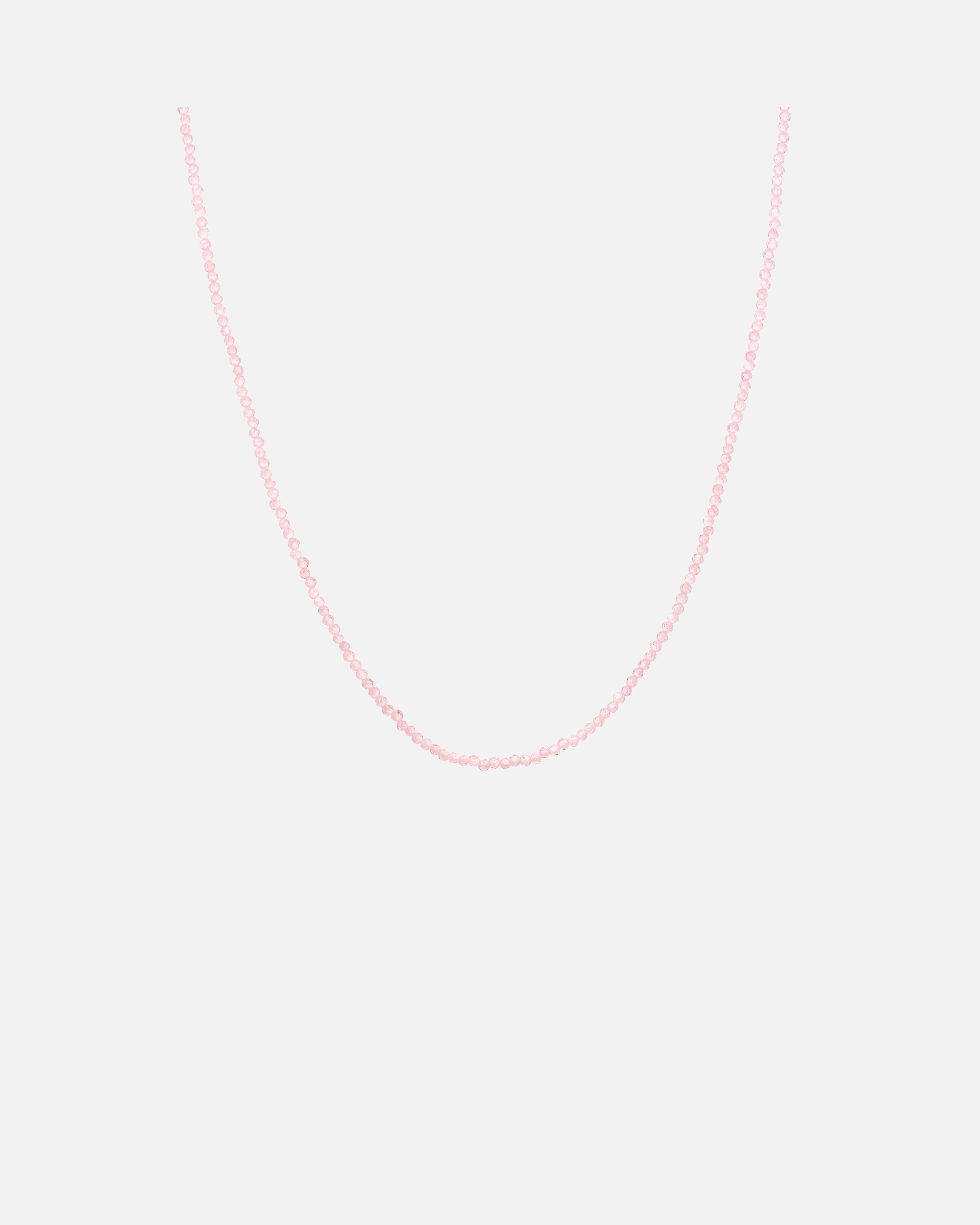 Collier pour Femme Elli PREMIUM Collier avec perles Quartz Rose 925 Sterling Silver Gold-plated 42