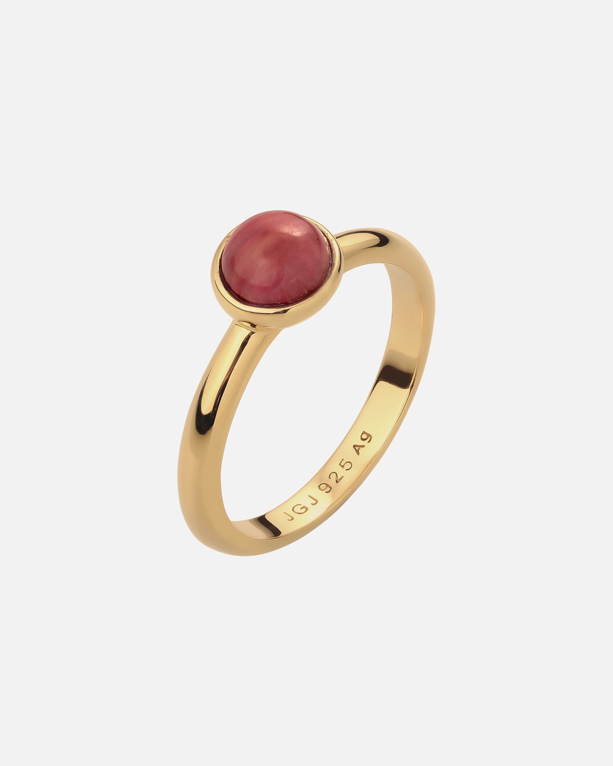 Bague pour Femme Elli Bague Agate Rouge 925 Sterling Silver 54