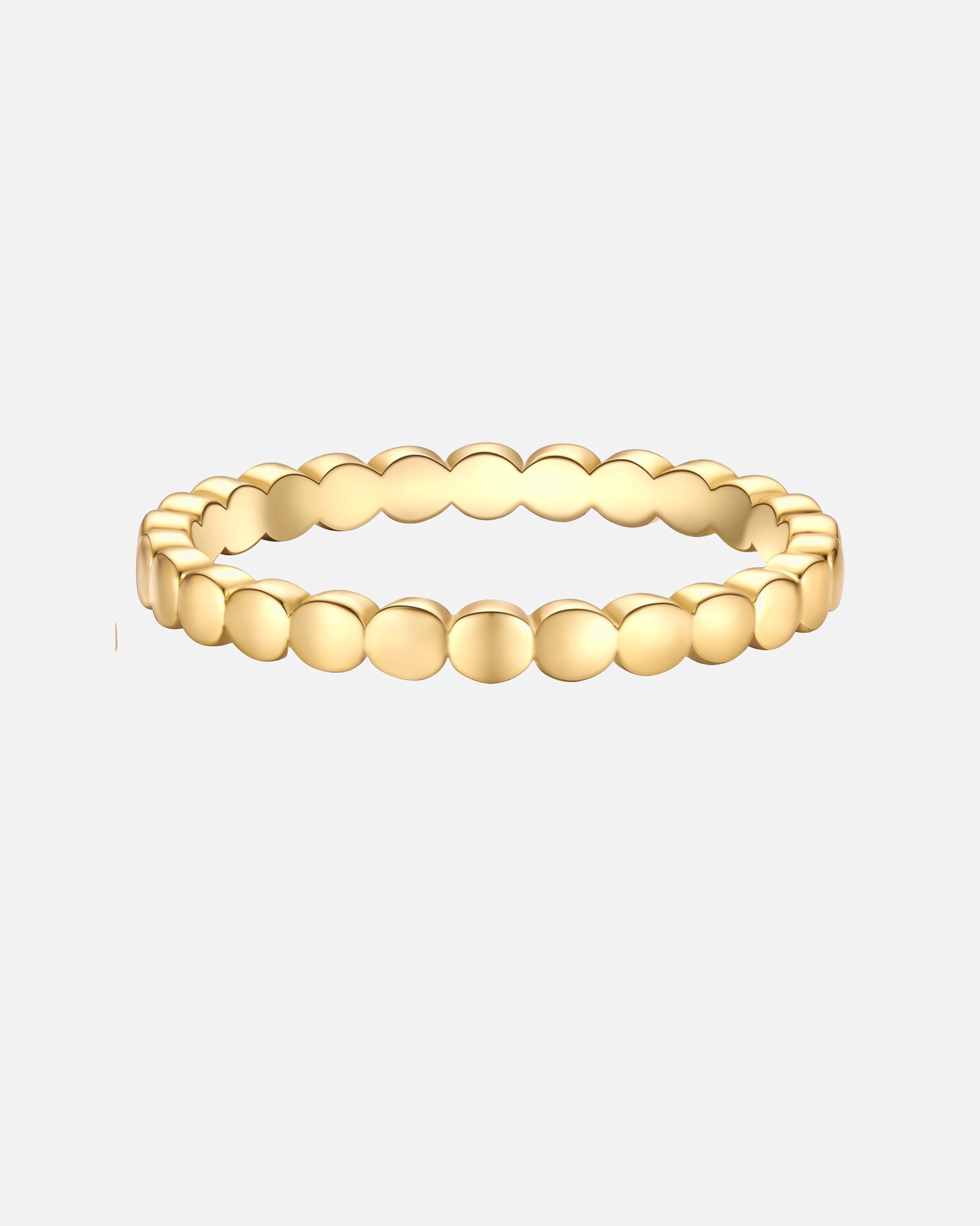 Bague pour Femme Glanzstücke München Bague en Argent Sterling en or jaune 50