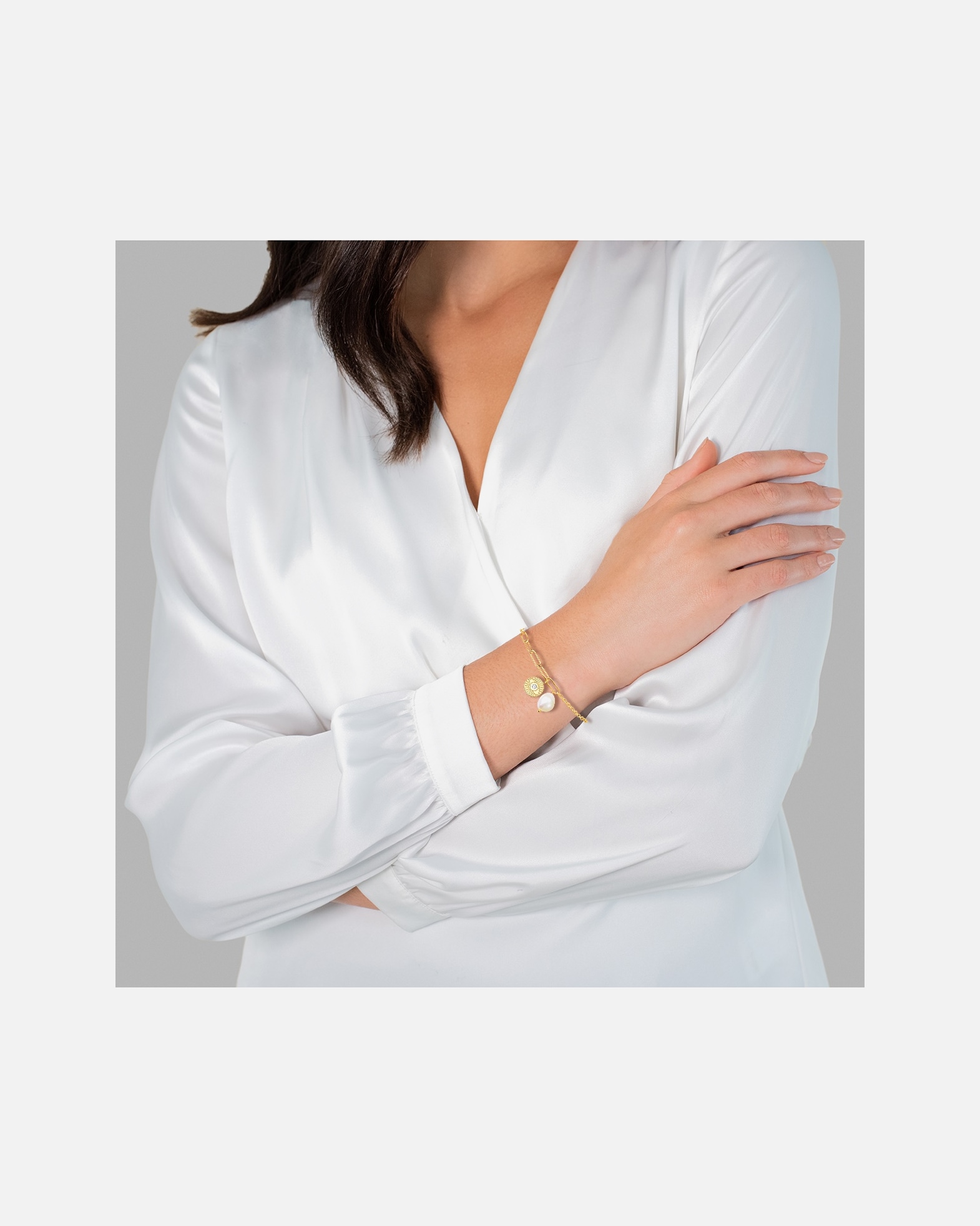 Bracelet pour Femme Valero Pearls Bracelets or