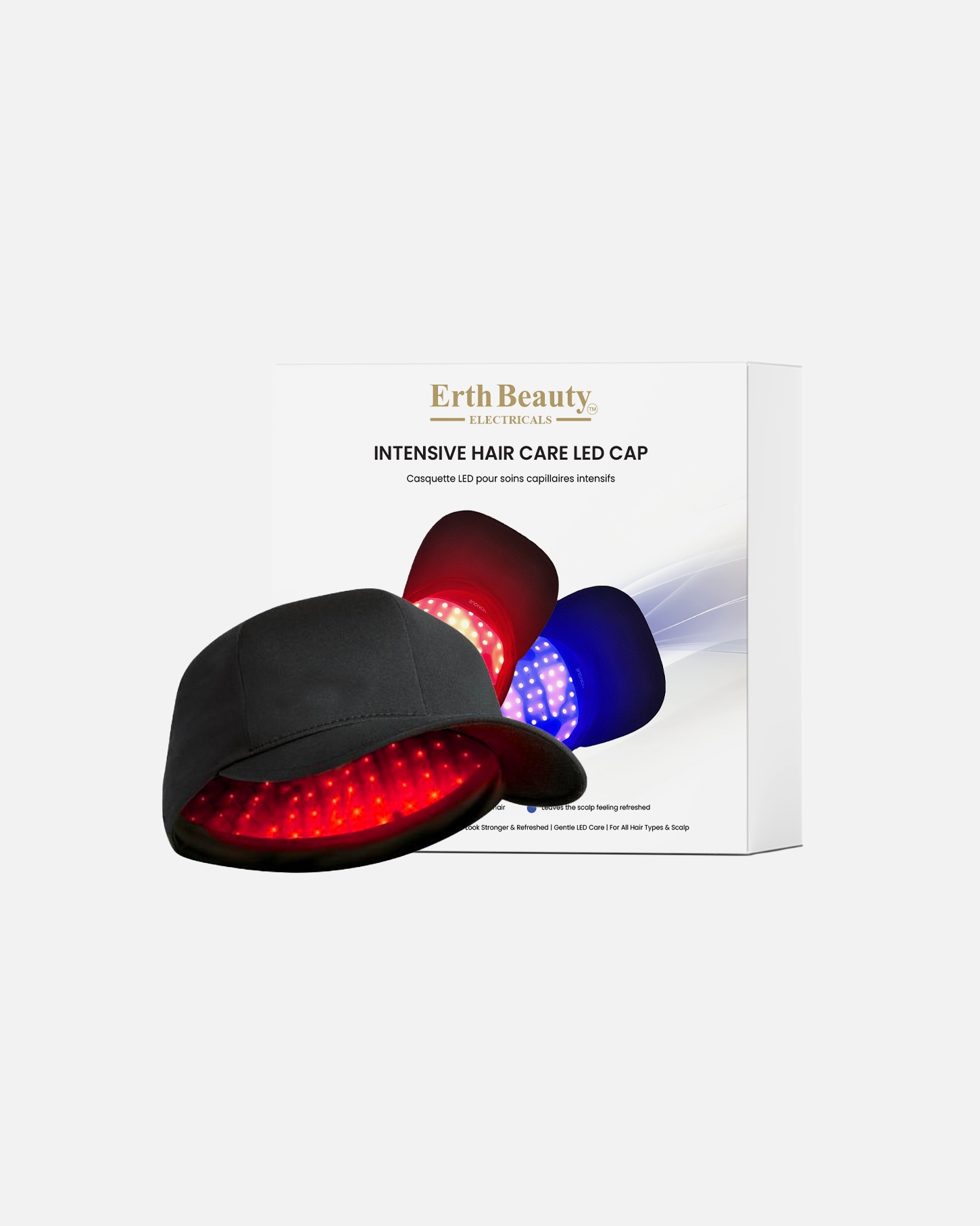 Masque à LED pour Unisexe ErthSkin London Bonnet LED pour soins capillaires intensifs 1 Stück