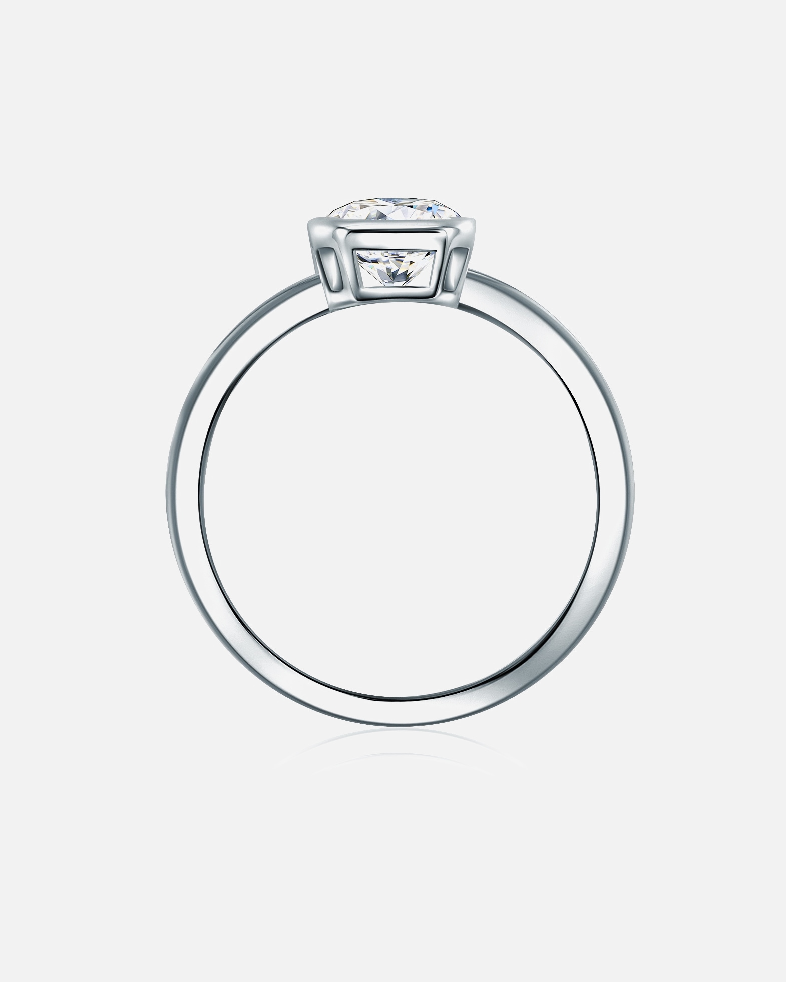 Bague pour Femme Trilani Bague en argent Argent sterling Oxyde de zirconium (CZ) en Argent 56