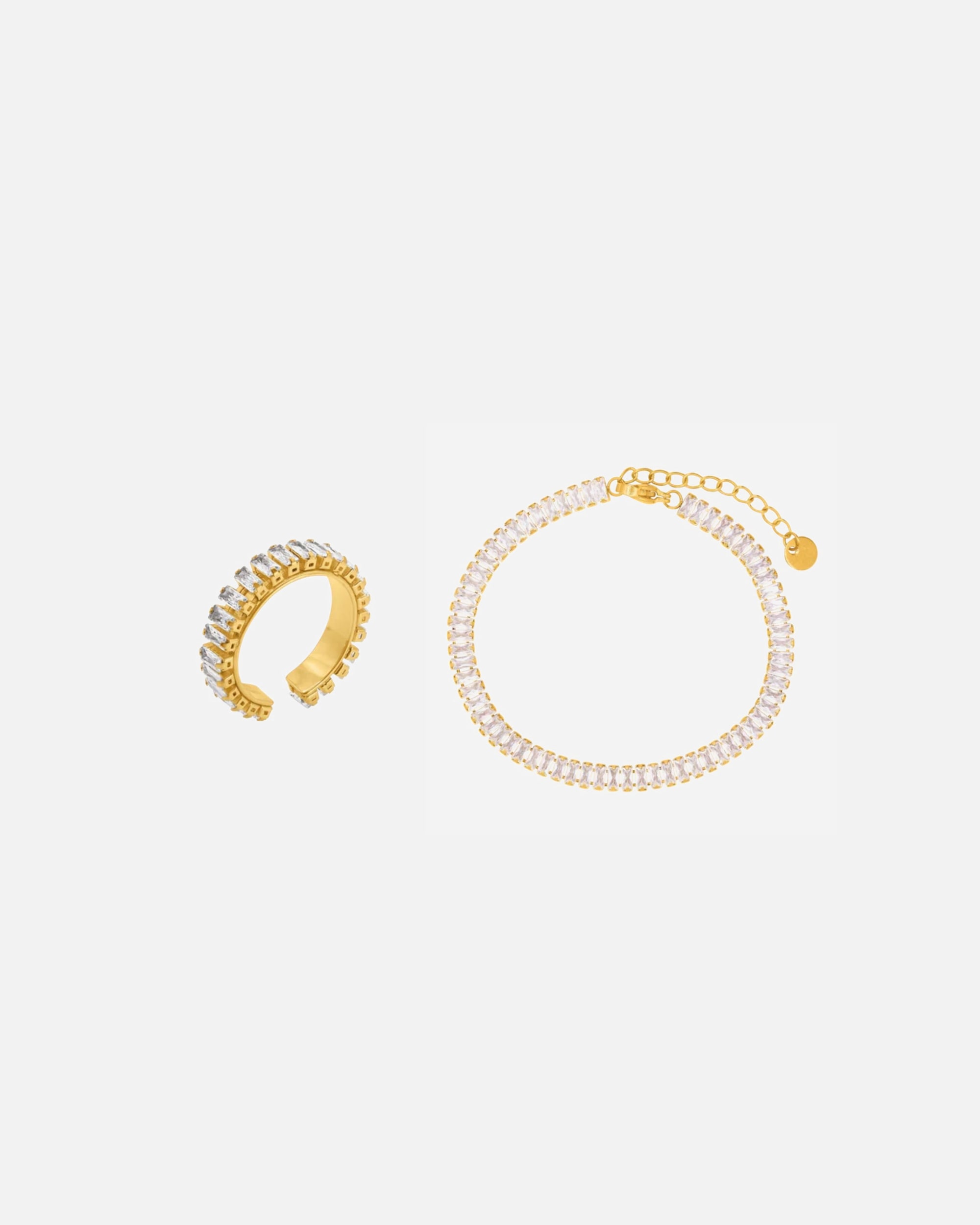 Bracelet pour Femme Heideman Set de bijoux Elara couleur or OneSize