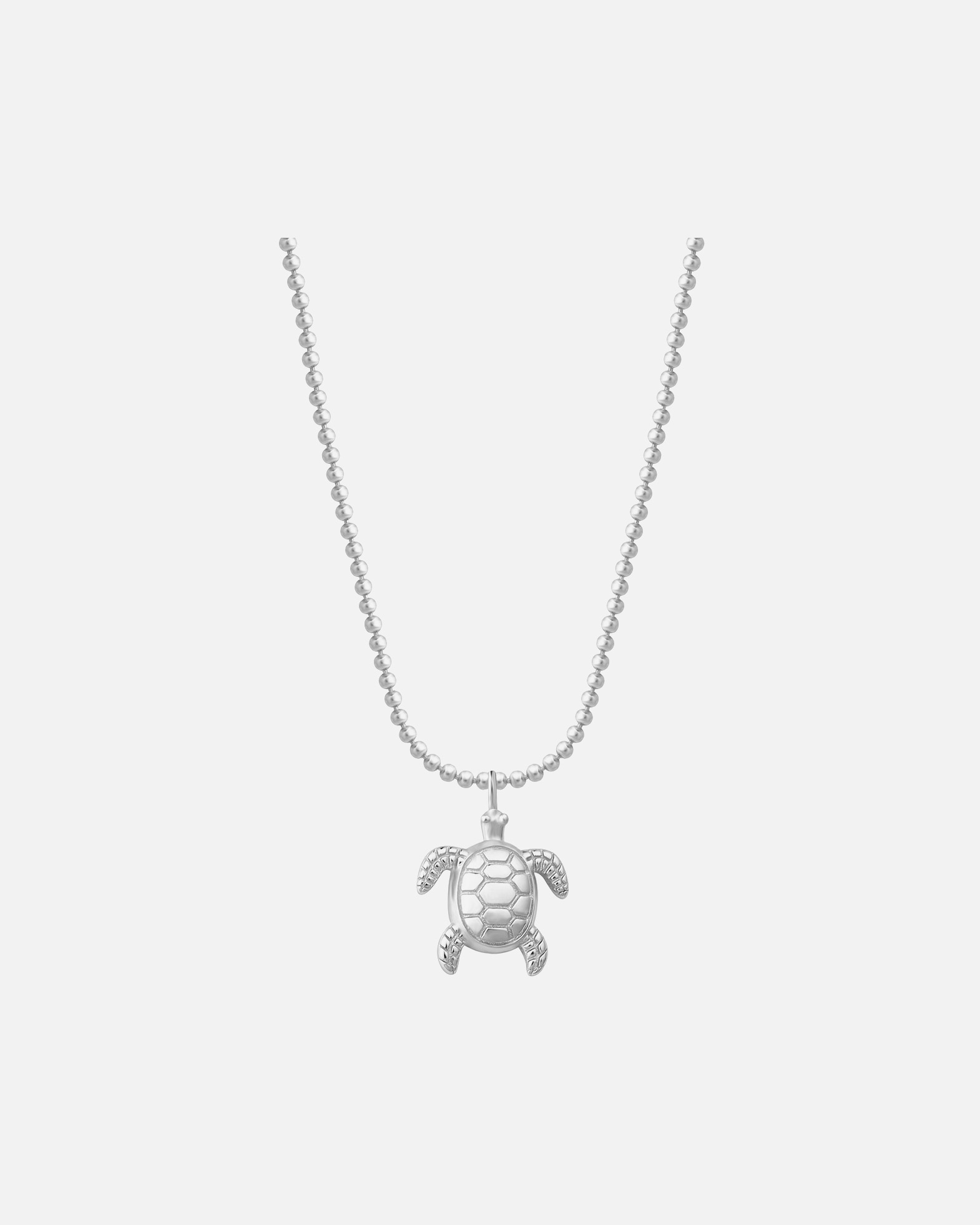 Collier pour Femme Glanzstücke München Collier Tortue en argent sterling en argent 40,0 cm Basiskette + 5,0 cm Verlängerung