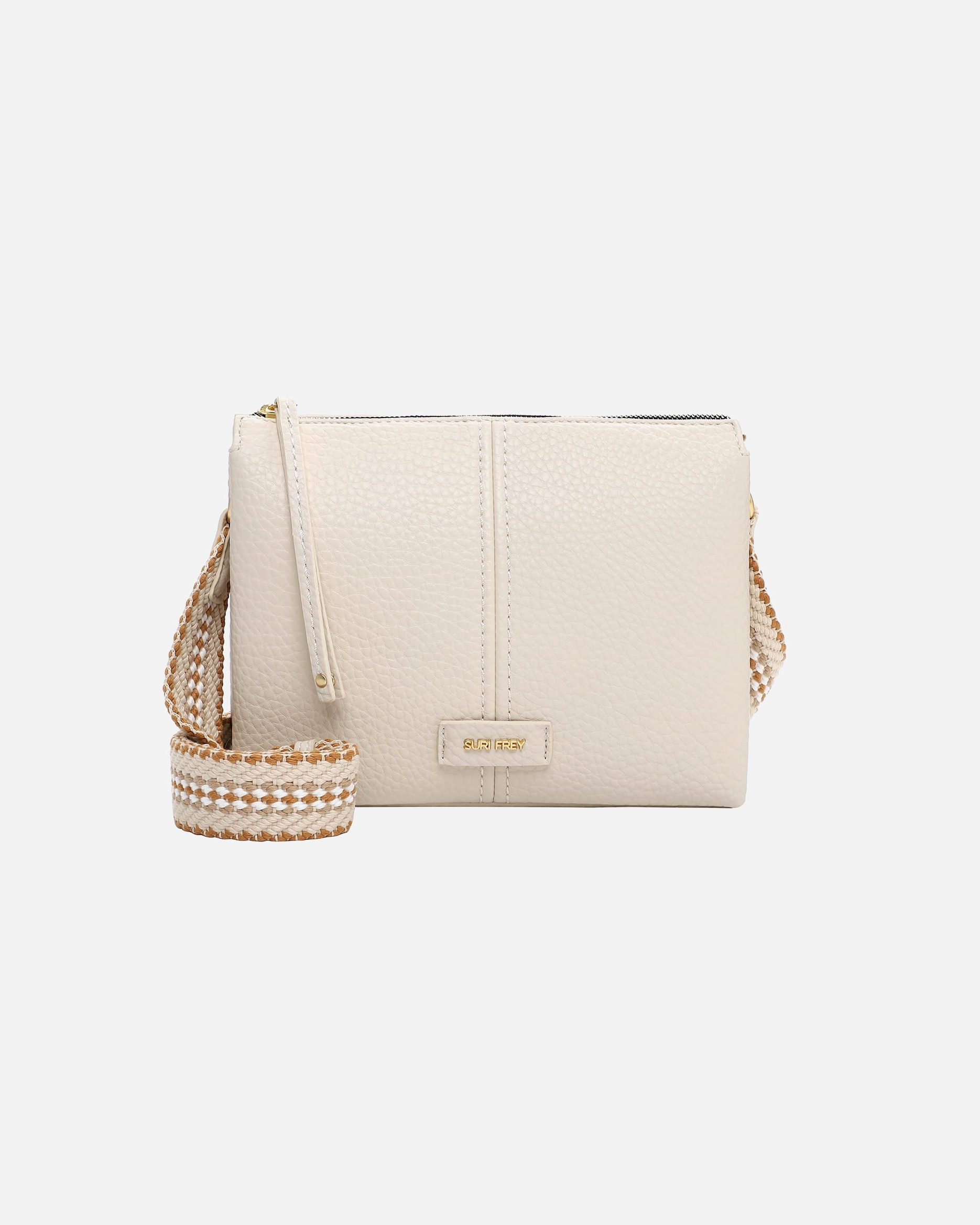 Sac Bandoulière pour Femme SURI FREY Sac À Bandoulière SFY Gray Beige