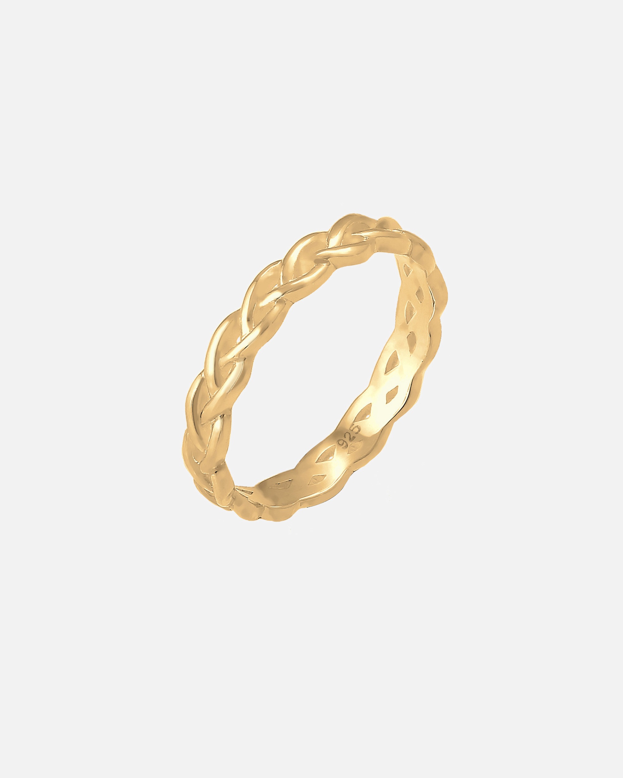 Bague pour Femme Elli Nœud infini Twisted Tendance blogueur 925 Argent 58