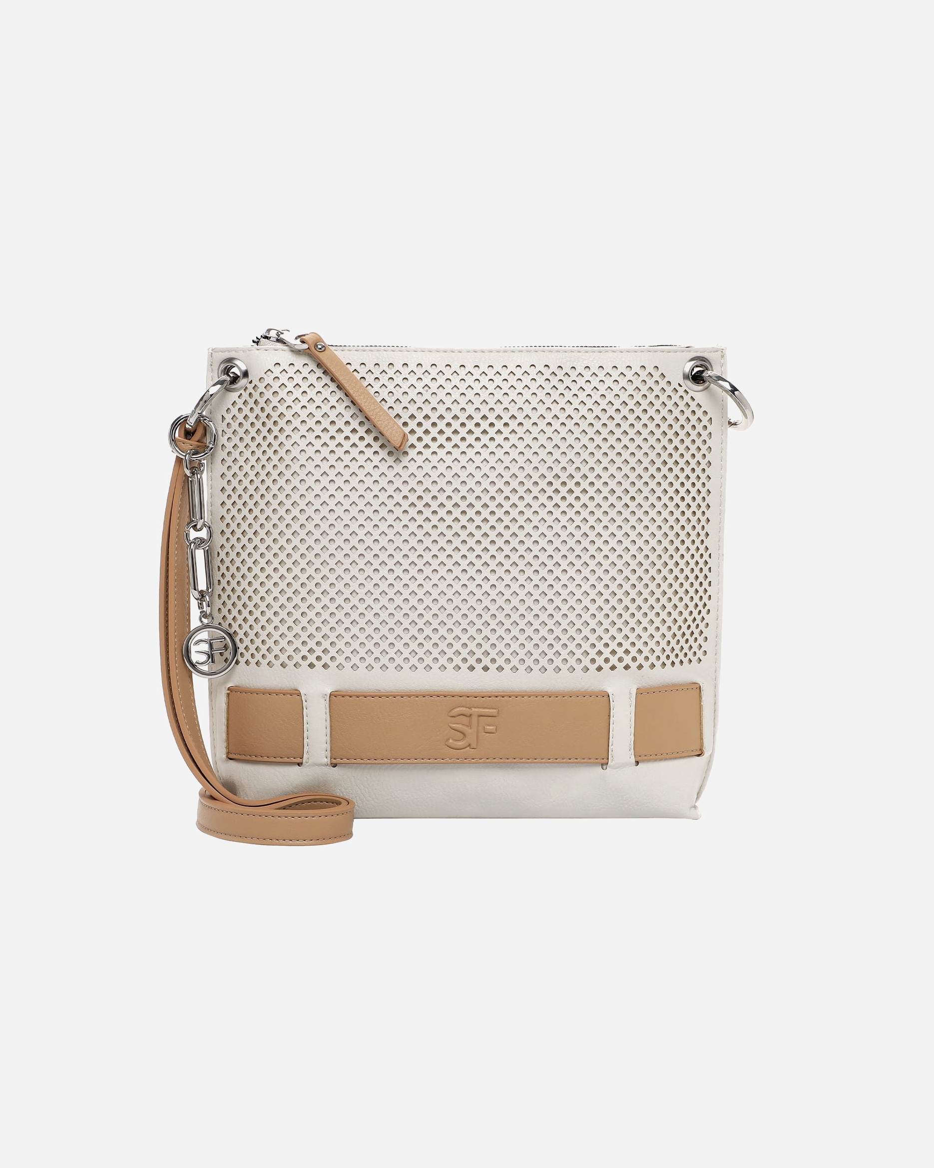 Sac Bandoulière pour Femme SURI FREY Sac À Bandoulière SFY Lilly Ecru