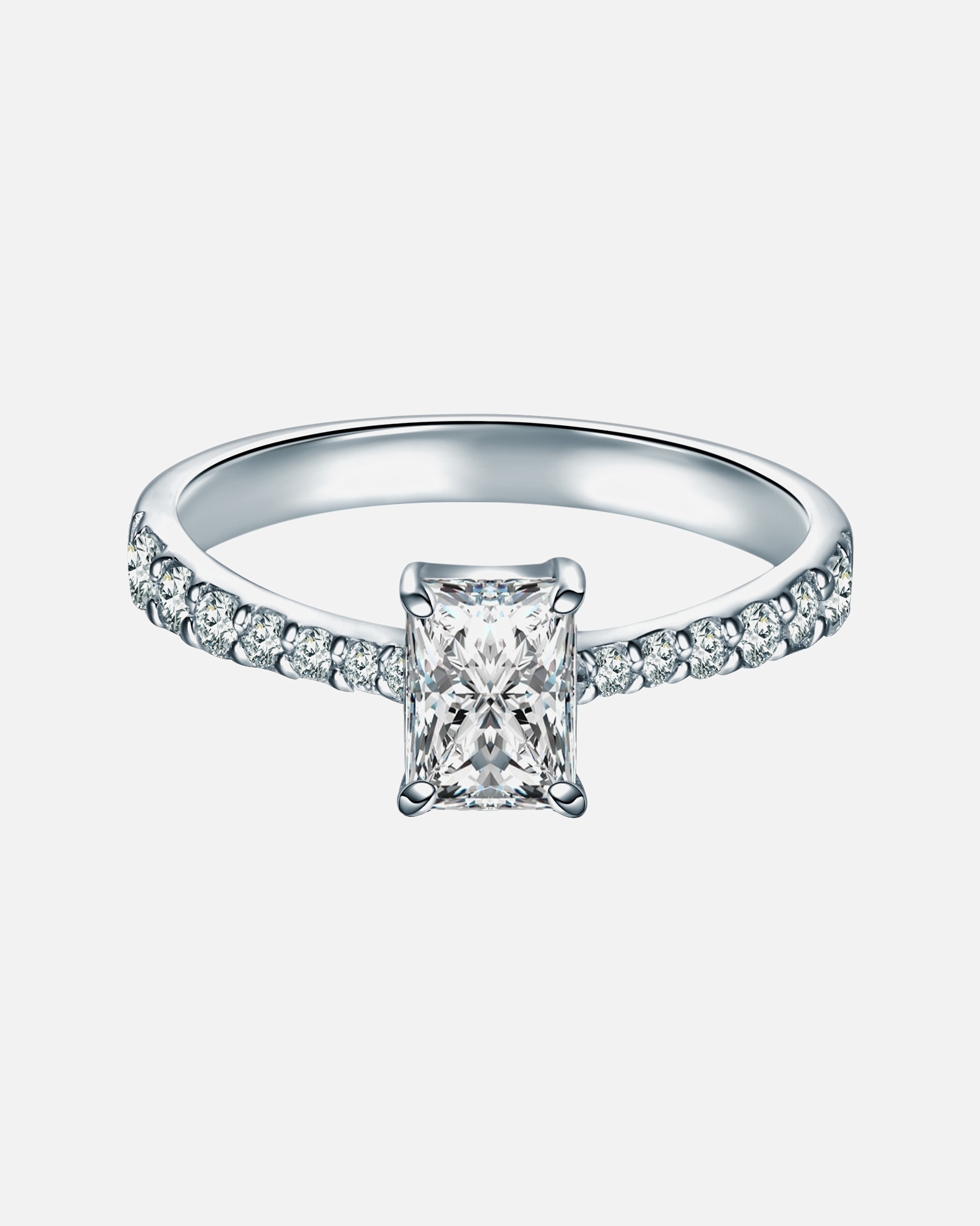 Bague pour Femme Trilani Bague en Argent sterling en Argent 54