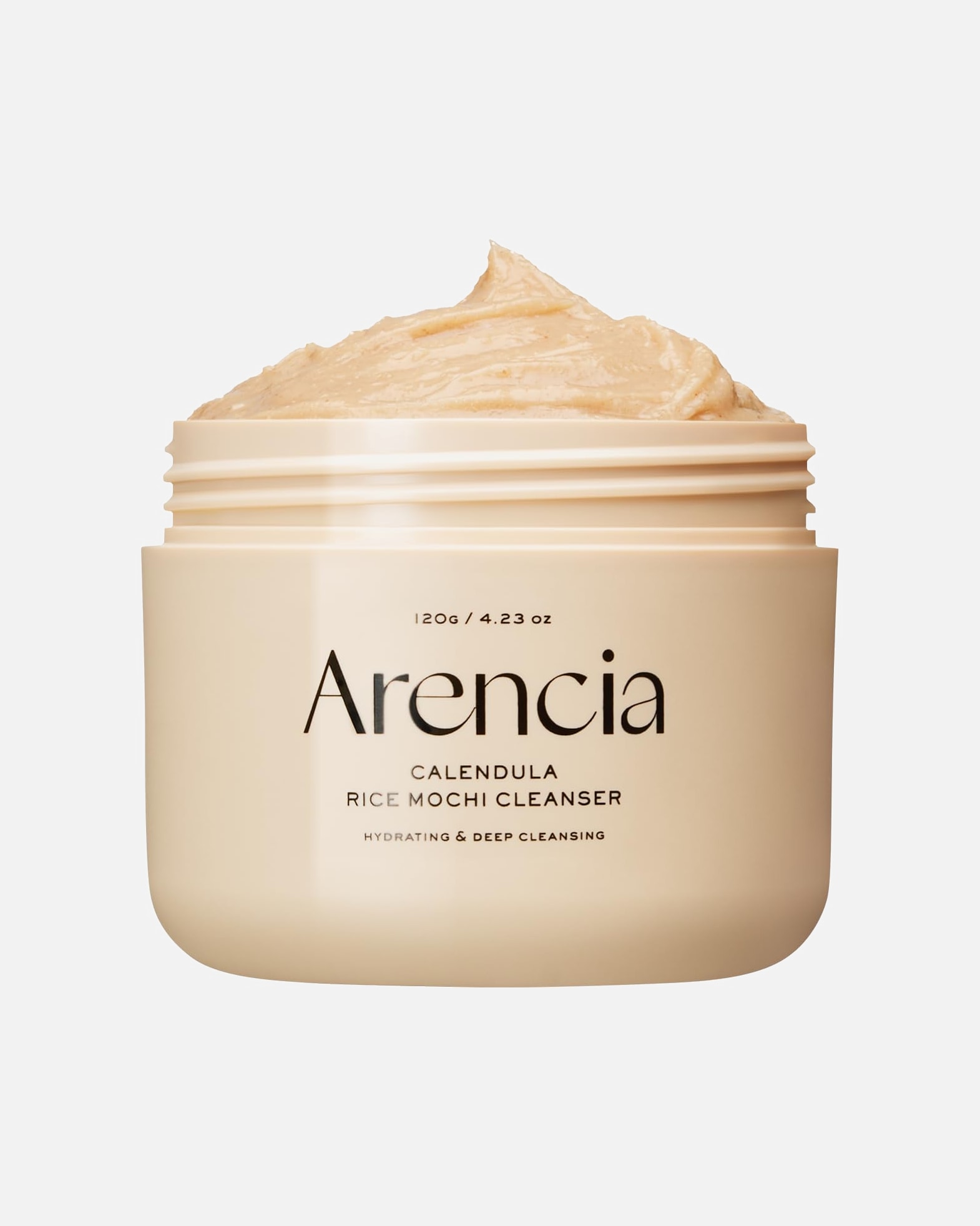 Soin du visage hydratant pour Unisexe Arencia Facial Cleanser Calendula Rice Mochi Facial Cleanser Calendula Rice Mochi