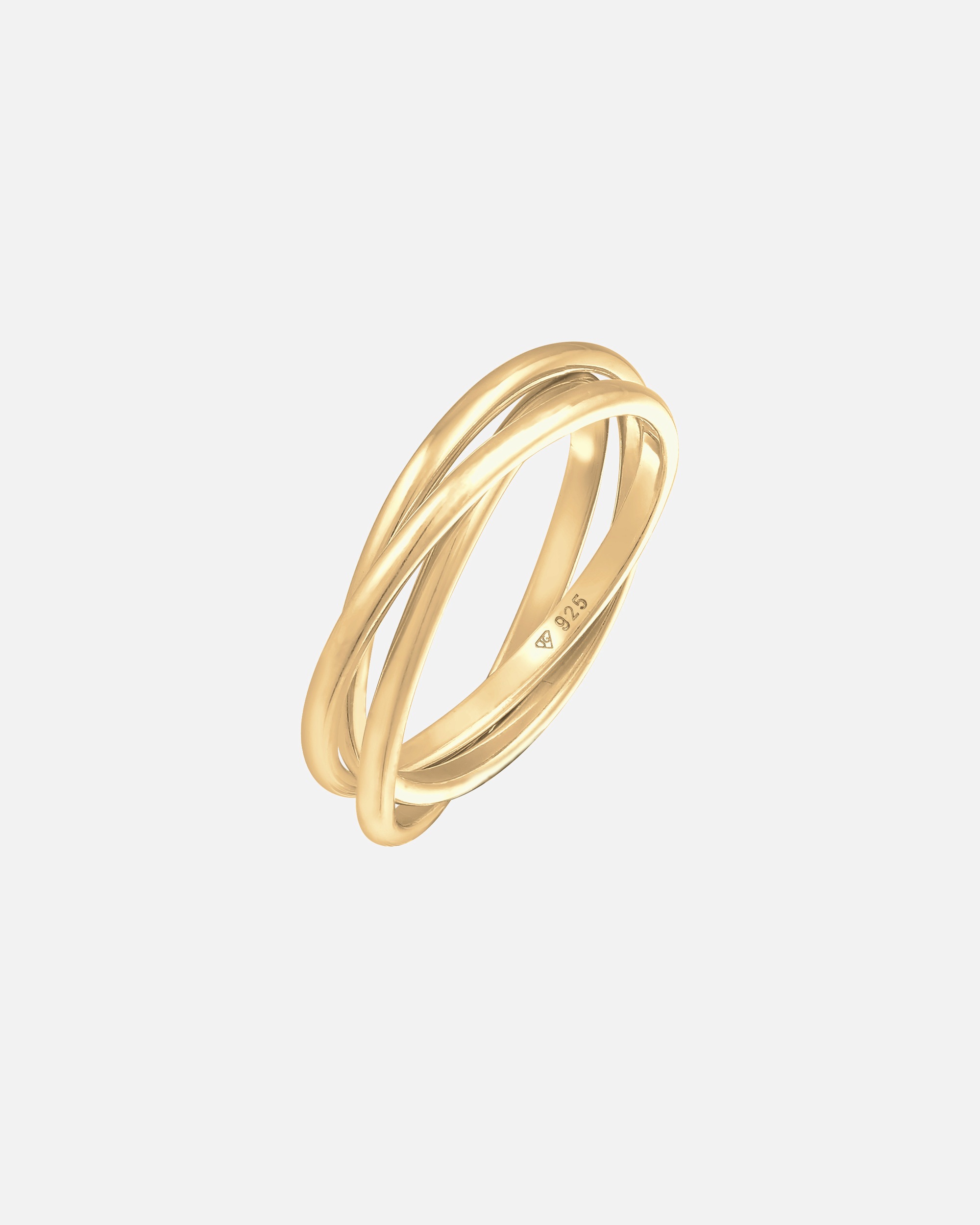 Bague pour Femme Elli Wickelring Trio Trini Basic 925 Silber 58