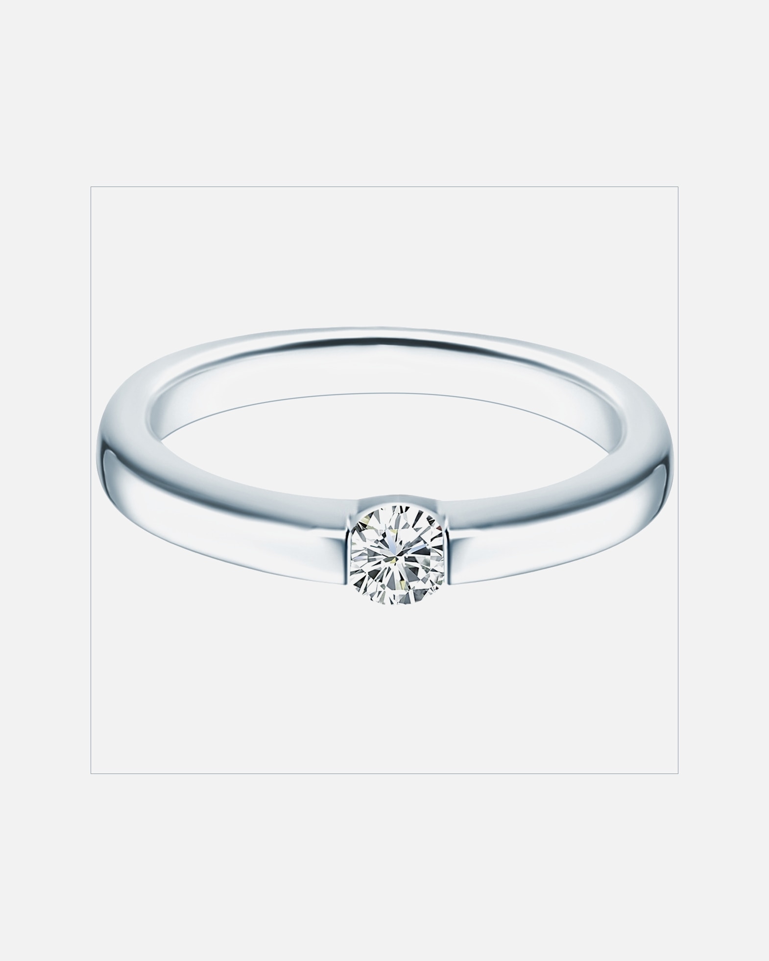 Bague pour Femme Trilani Bague en argent Argent sterling Oxyde de zirconium (CZ) en Argent 50