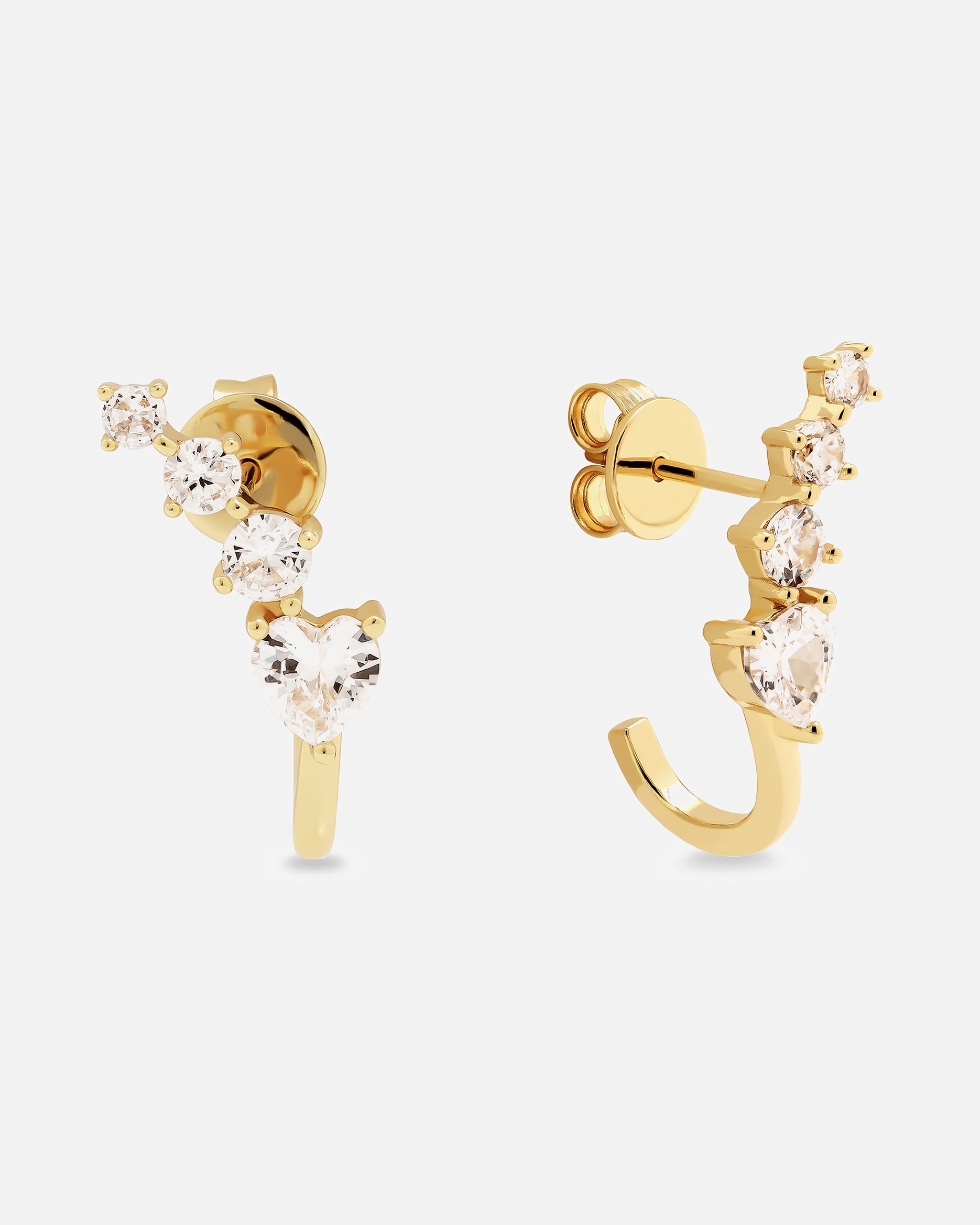 Boucles d'oreilles pour Femme Jette Boucles d'oreilles or jaune