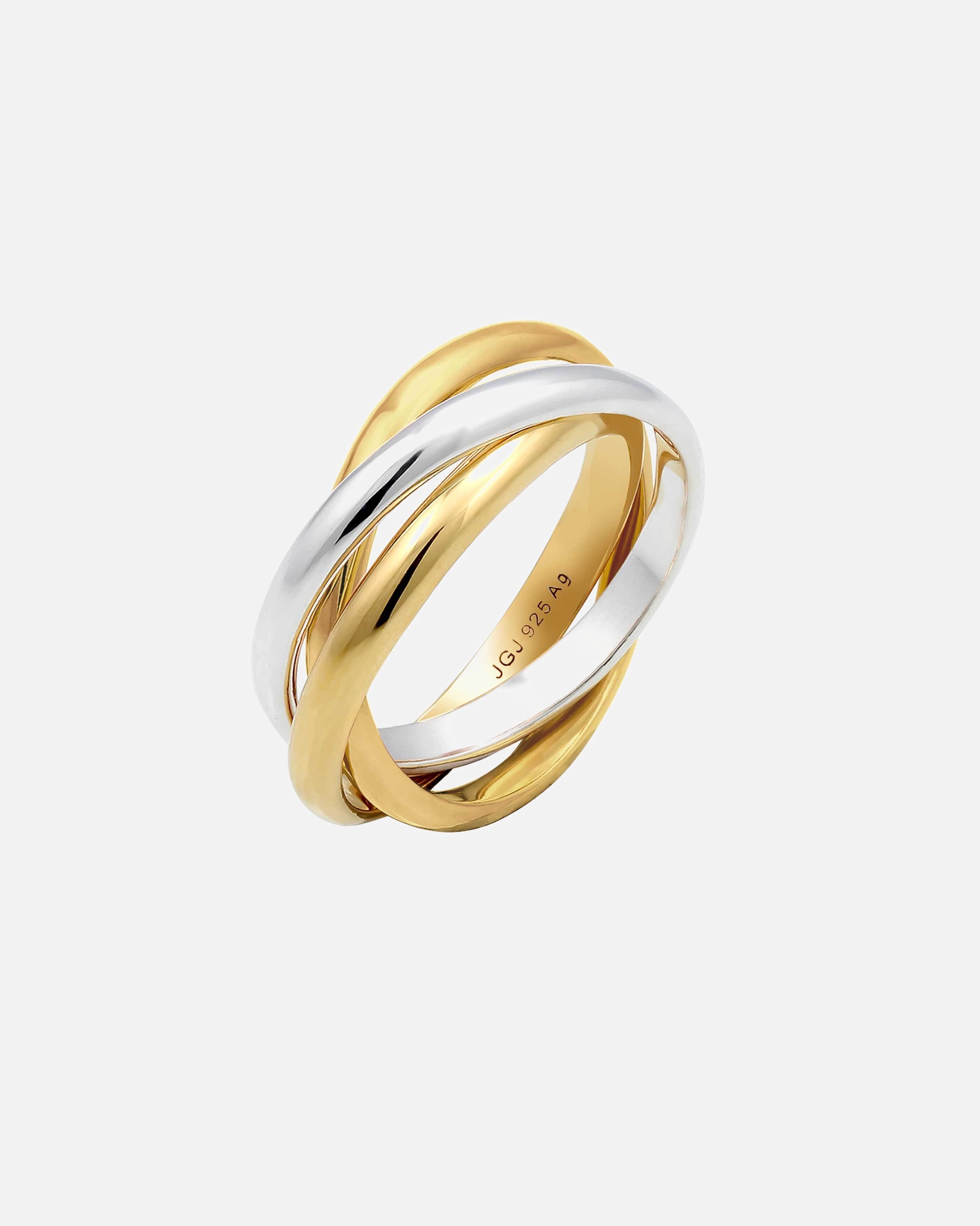 Bague pour Femme Elli Basic Bague à enrouler Design classique 925 Argent 54