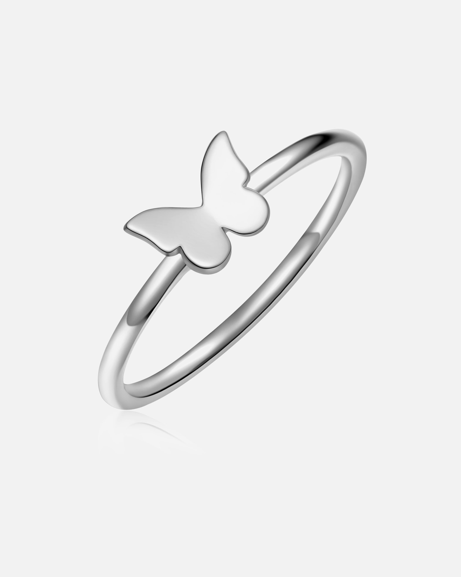 Bague pour Femme Glanzstücke München Bague Papillon en Argent Sterling en argent avec 56