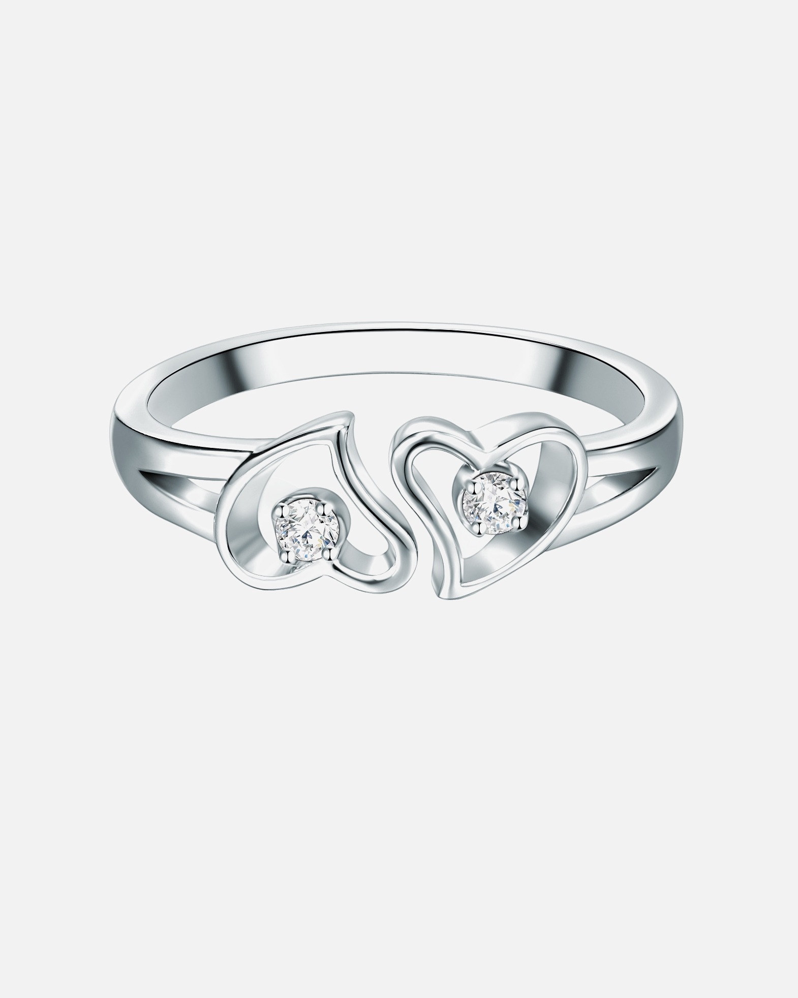 Bague pour Femme Trilani Bague en argent Argent sterling Oxyde de zirconium (CZ) en Argent 60