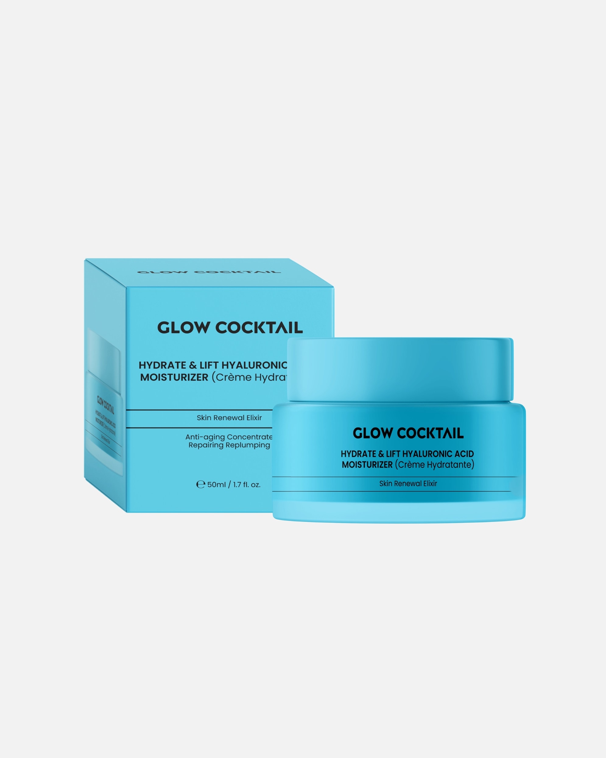 Crème visage pour Femme Glow Cocktail Crème Hydro Lift 1 pièce