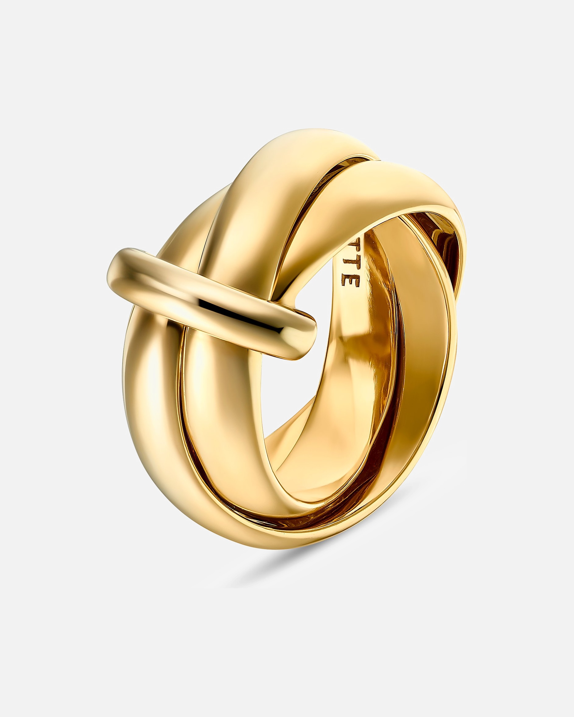 Bague pour Femme Jette Bagues or jaune 51