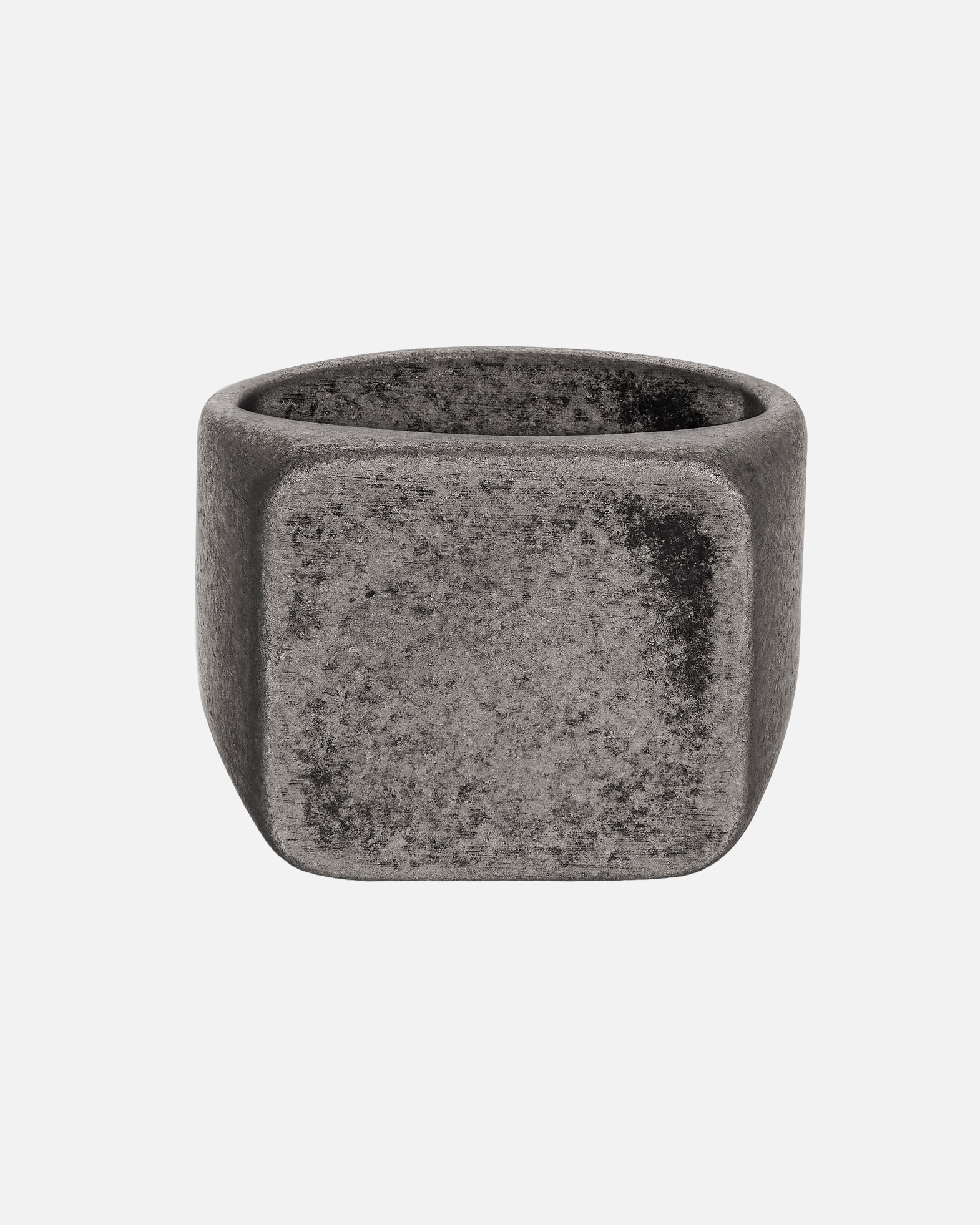 Bague pour Homme True Rebels Bague en Acier Inoxydable en gunmetal 60