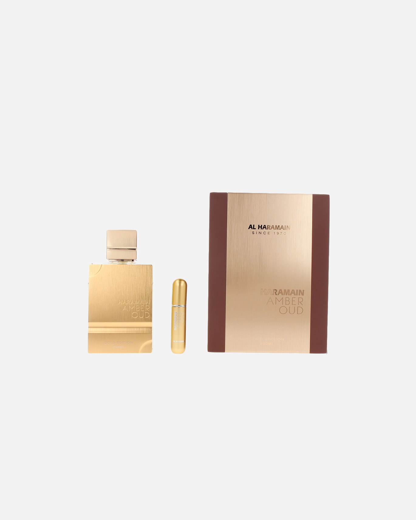 Eau de parfum pour Unisexe Al Haramain Eau de parfum vaporisateur AMBER OUD édition or 200 ml