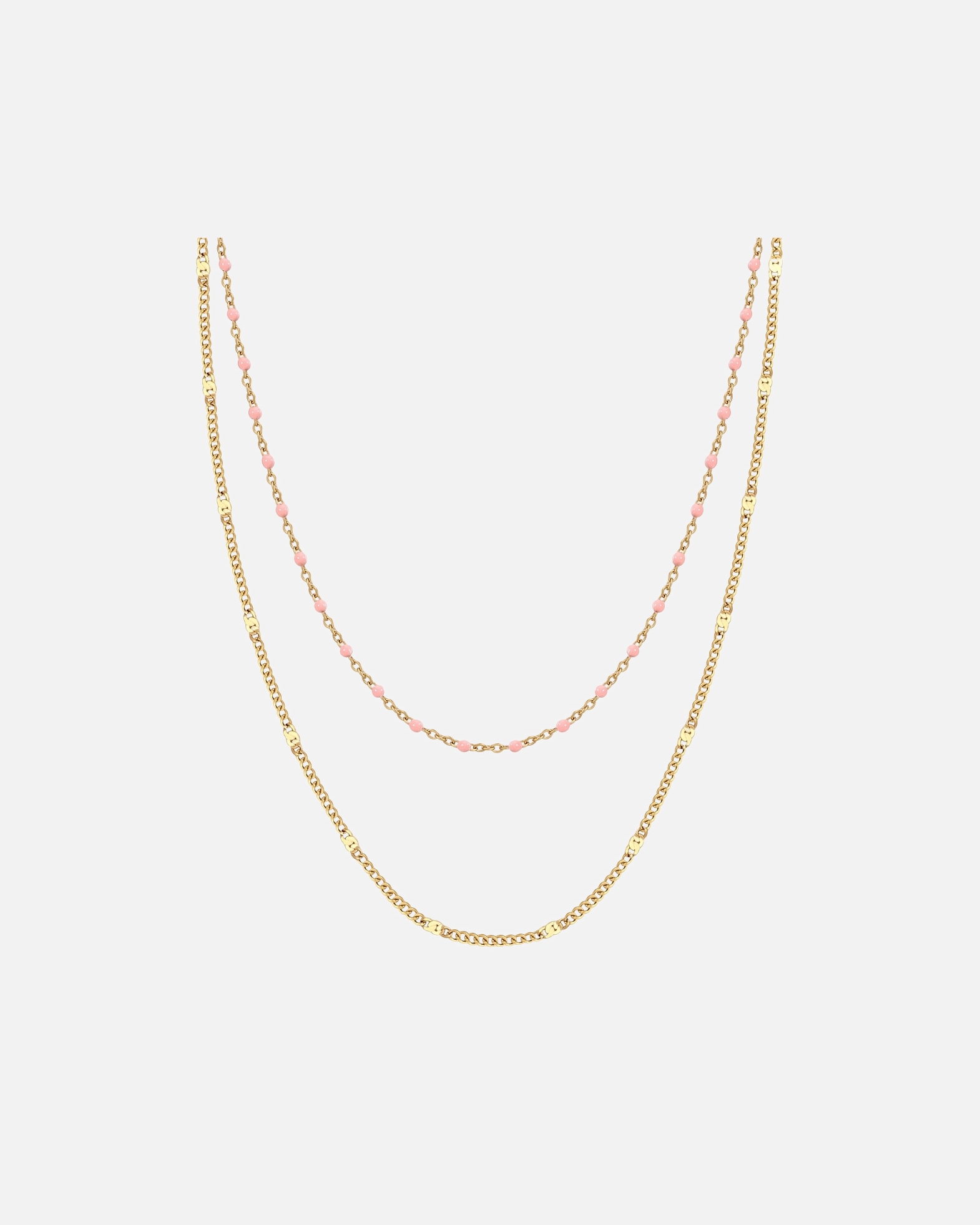 Collier pour Femme Eastside Chaîne en Acier inoxydable en Or jaune Chaîne de base 39,0/44,0 cm + extension