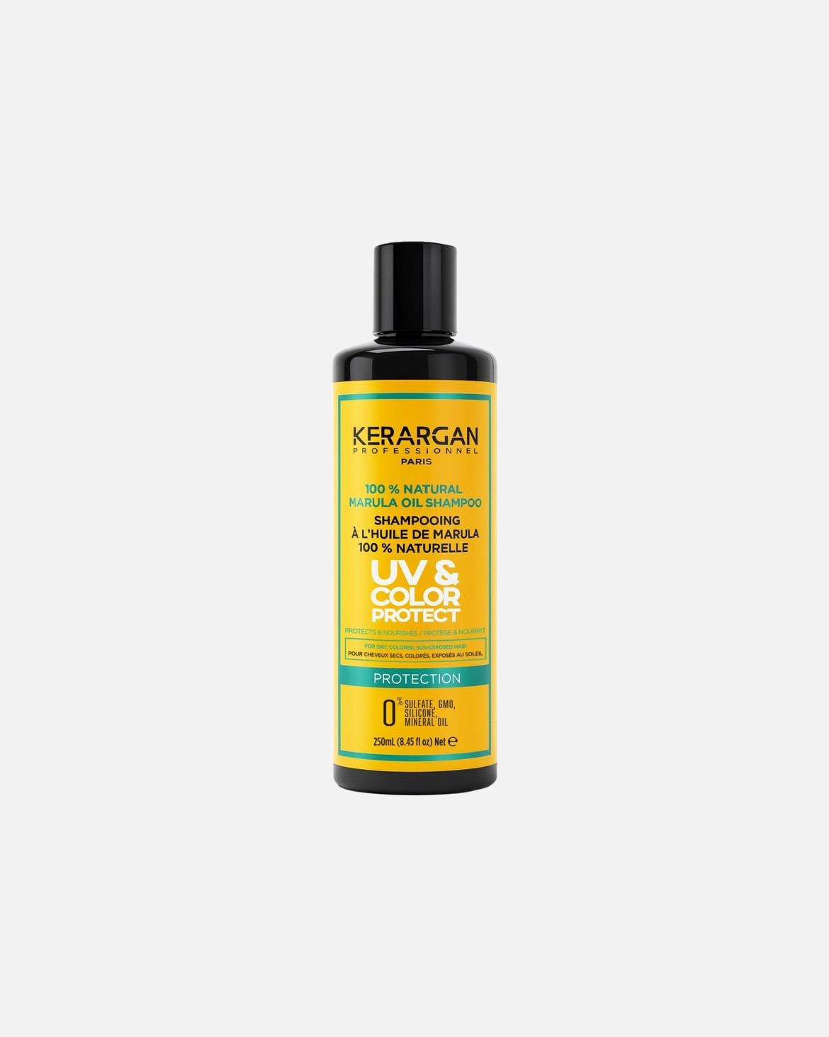 Shampooing pour Unisexe Kerargan Kerargan - Shampoing Protecteur UV & Couleur à l'Huile de Marula Kerargan - Shampoing Protecteur UV & Couleur à l'Huile de Marula