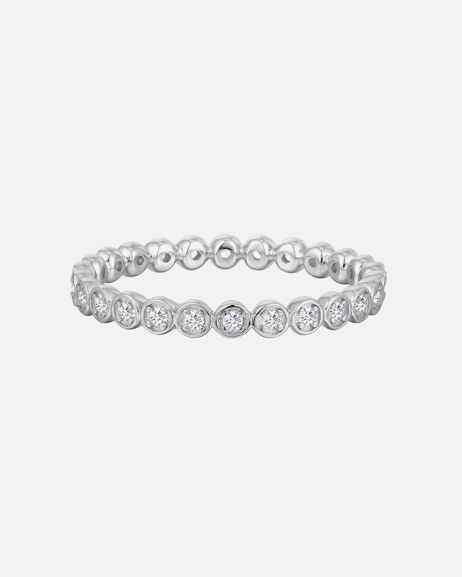 Bague pour Femme Trilani Bague en Argent sterling en Argent 50