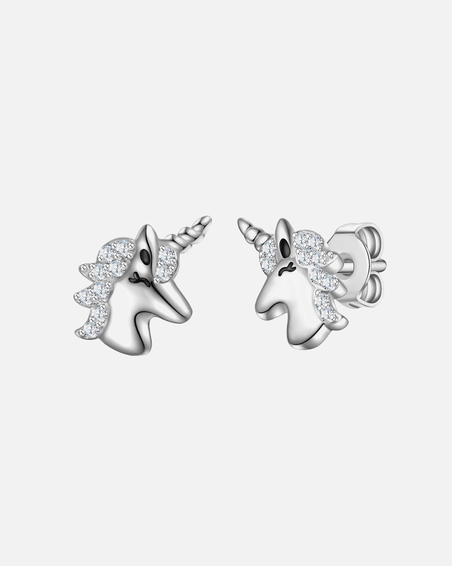 Boucles d'oreilles pour Femme Rafaela Donata Boucles d´oreilles Licorne en Argent sterling en Argent 10,2 mm