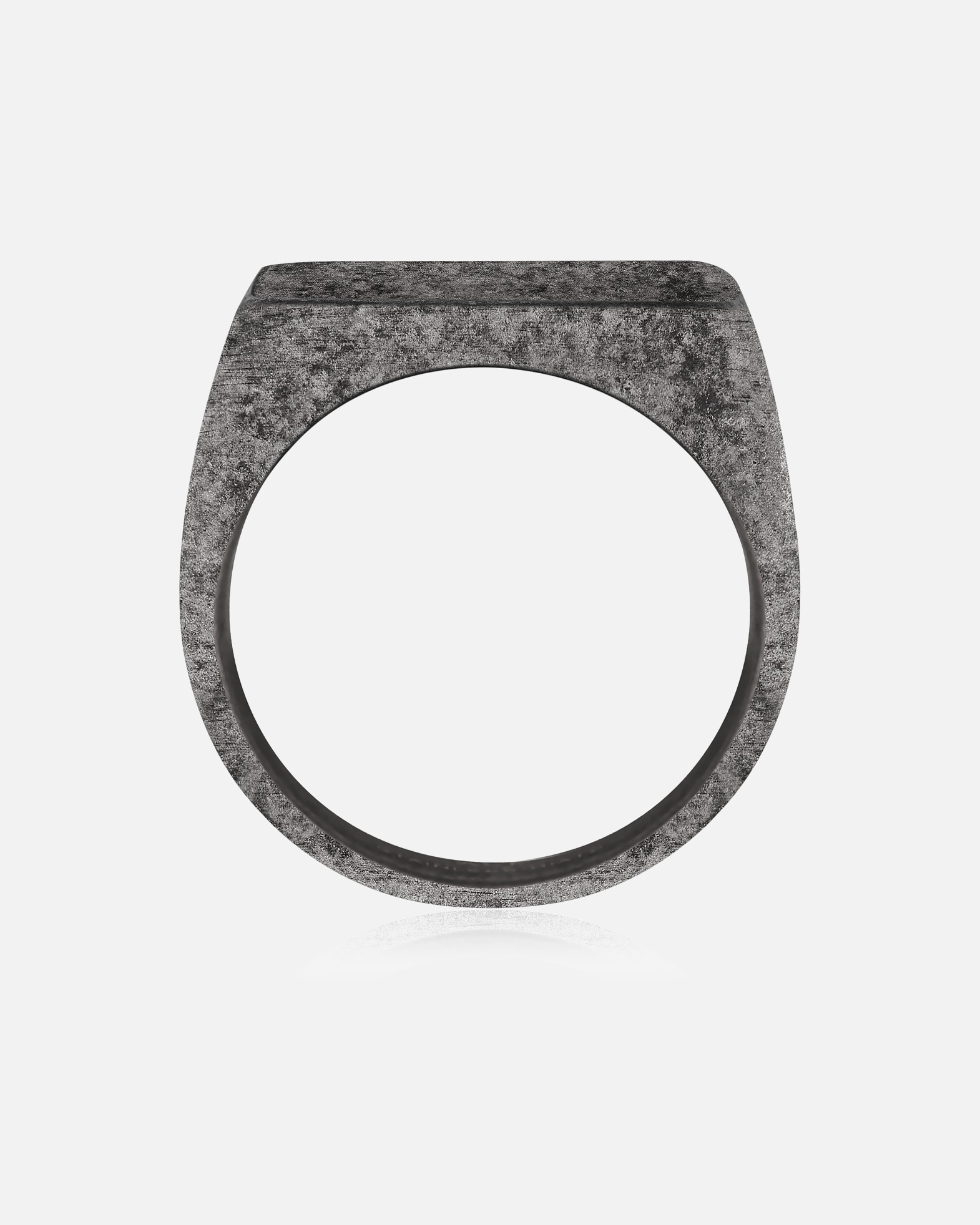 Bague pour Homme True Rebels Bague en Acier Inoxydable en gunmetal 64
