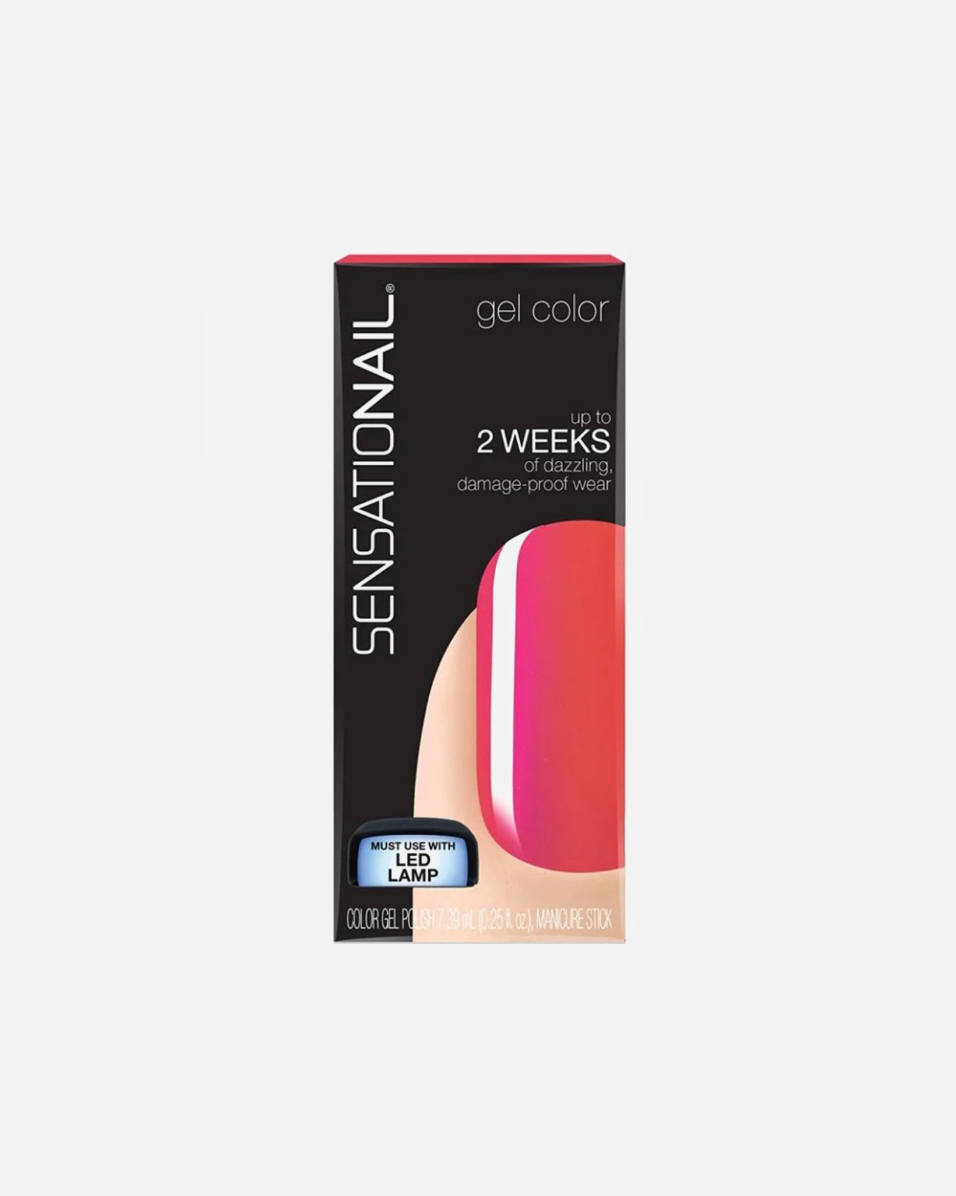 Vernis à ongles UV pour Unisexe Sensationail Default Brand Line Vernis à Ongles Gel Color Tropical Punch