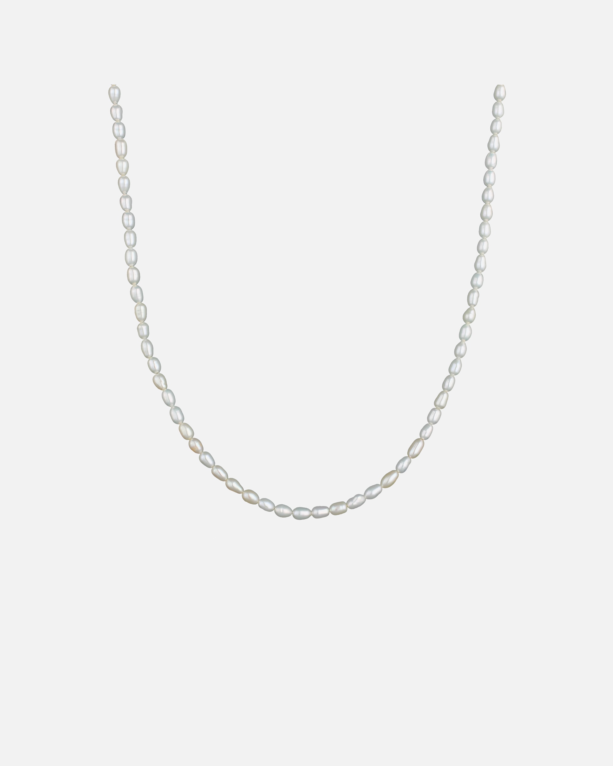 Collier pour Femme Intemporel Classique Perles de culture d'eau douce Argent 925 60