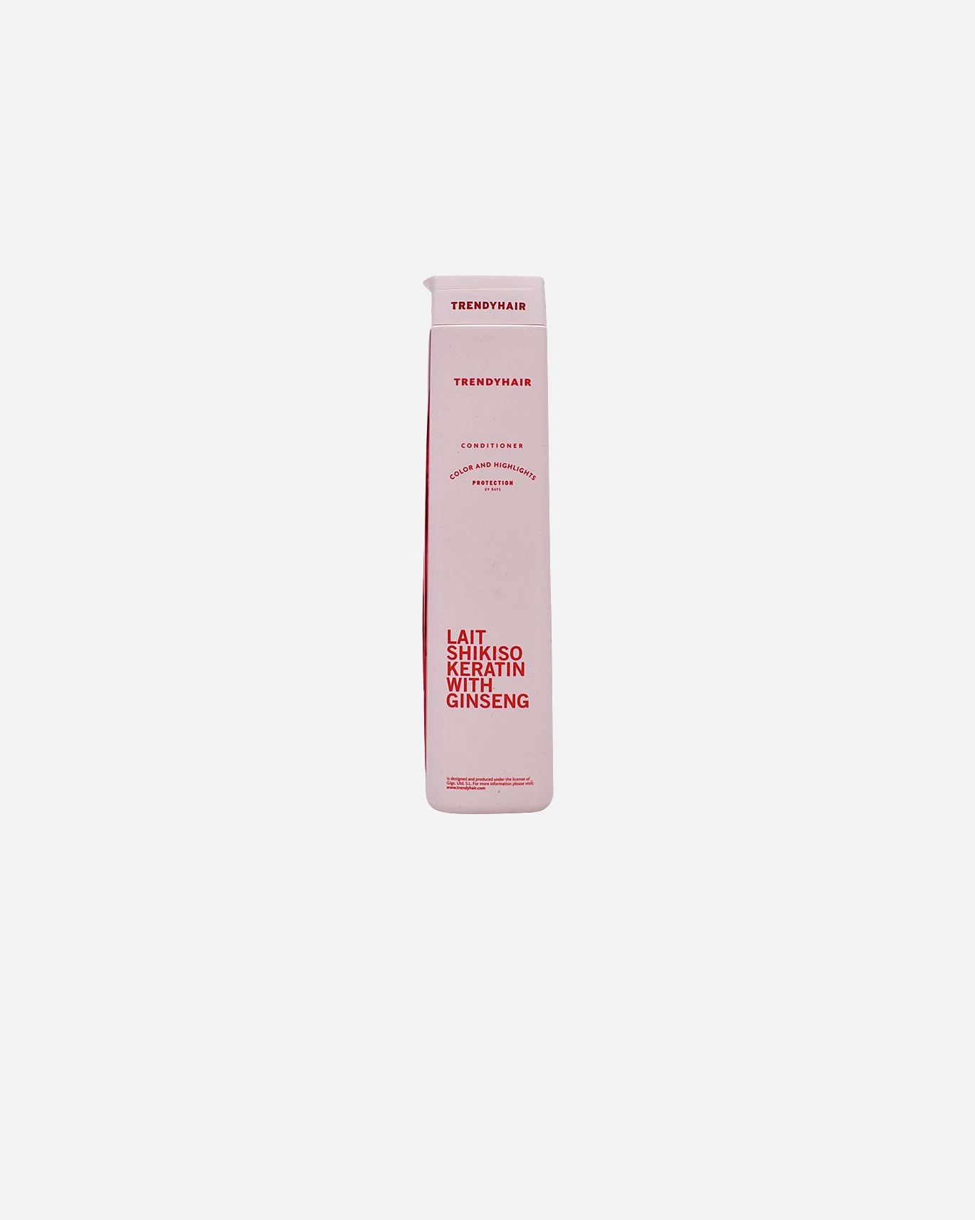 Après-shampooing pour Unisexe Trendy Hair SHIKISO KERATIN & GINSENG lait 300 ml