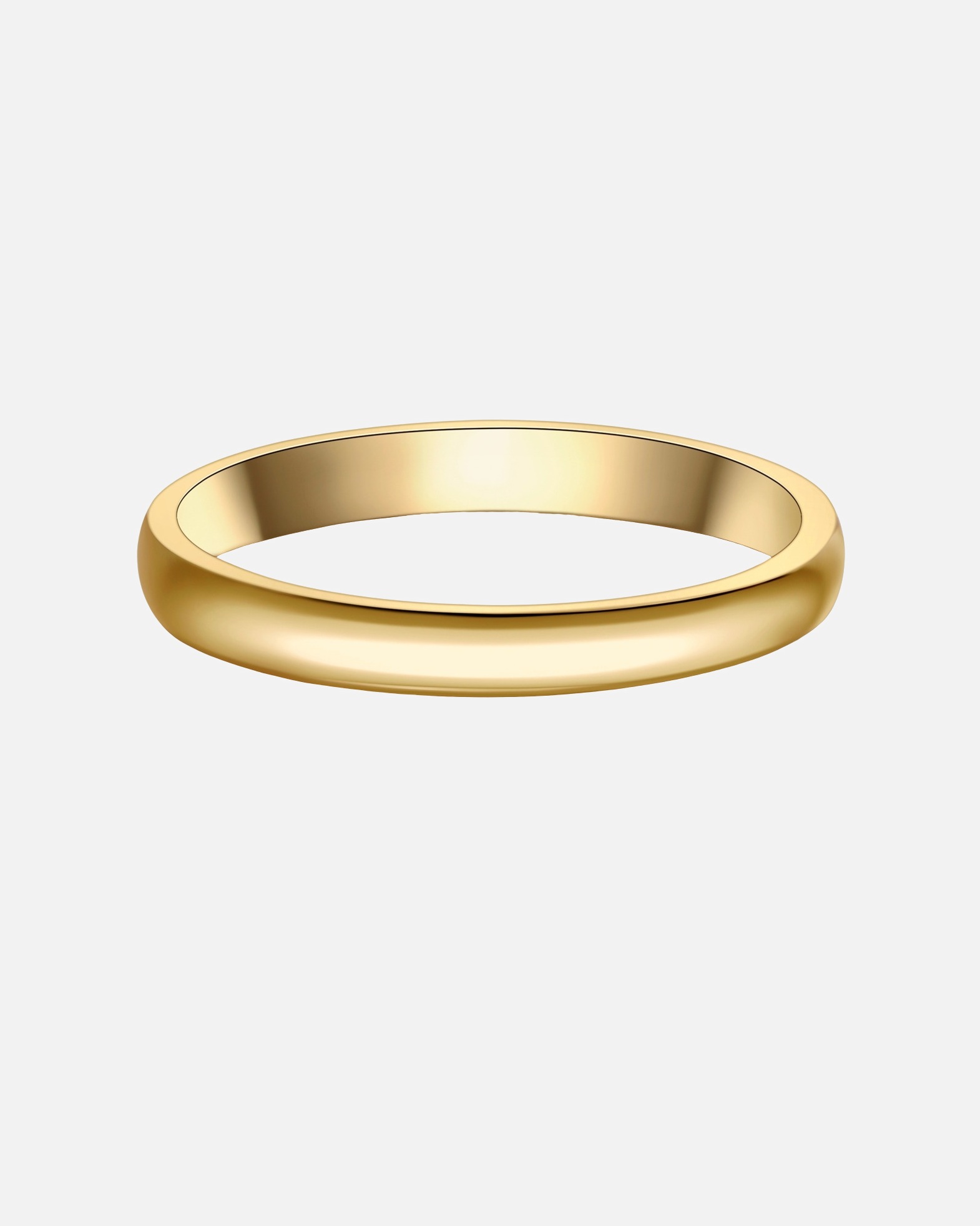 Bague pour Homme Bague en Acier Inoxydable en or jaune 66