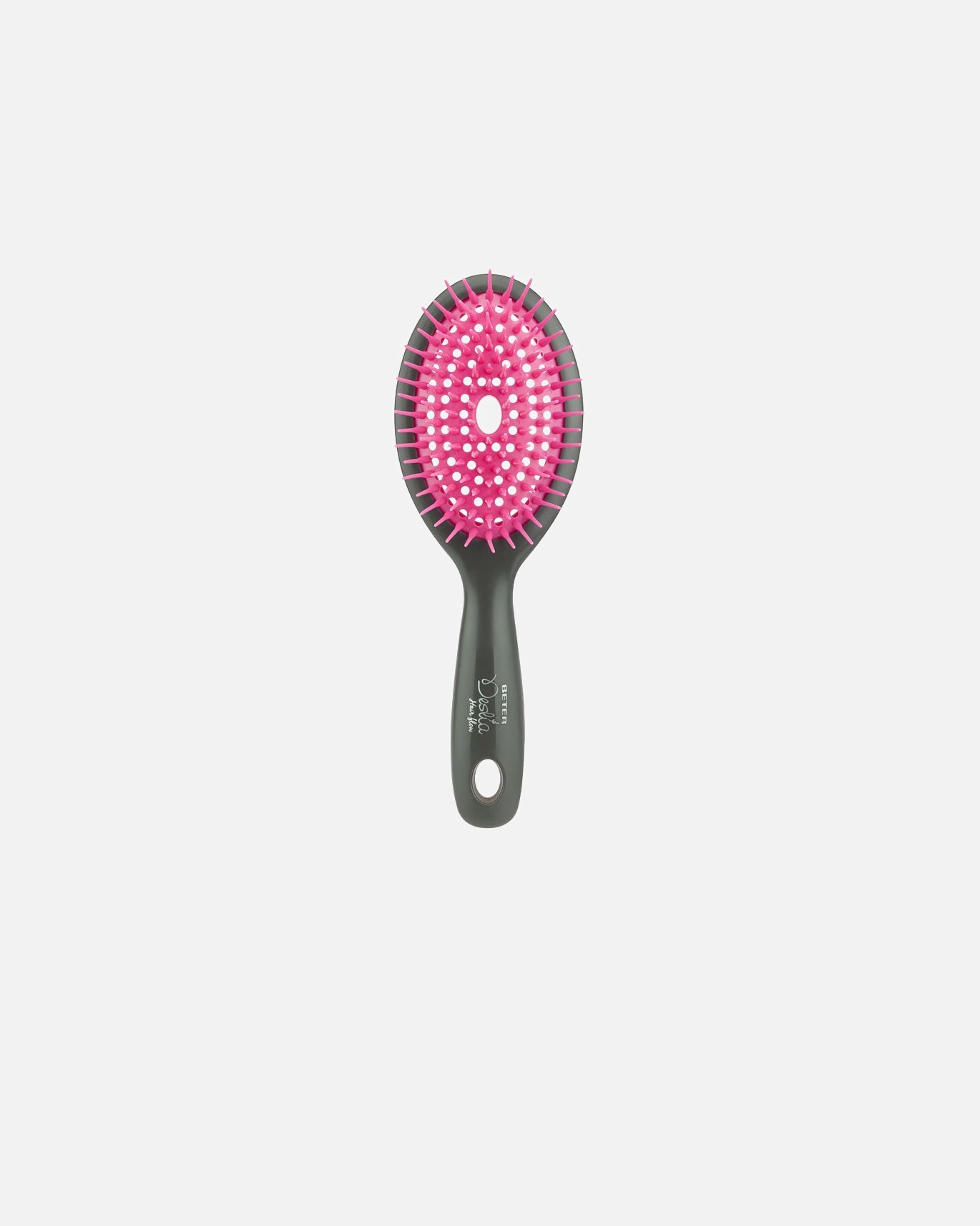 Brosse plate pour Unisexe Beter DESLÍA HAIR FLOW petite brosse ovale #fuchsia 1 pièce