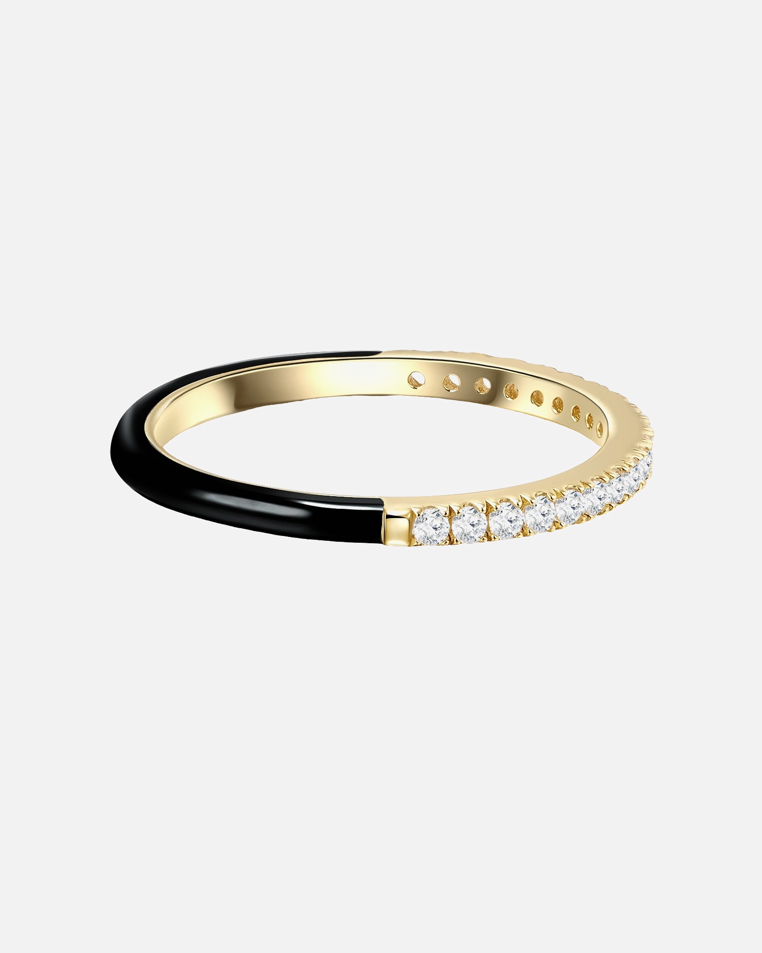 Bague pour Femme Glanzstücke München Bagues noir 52