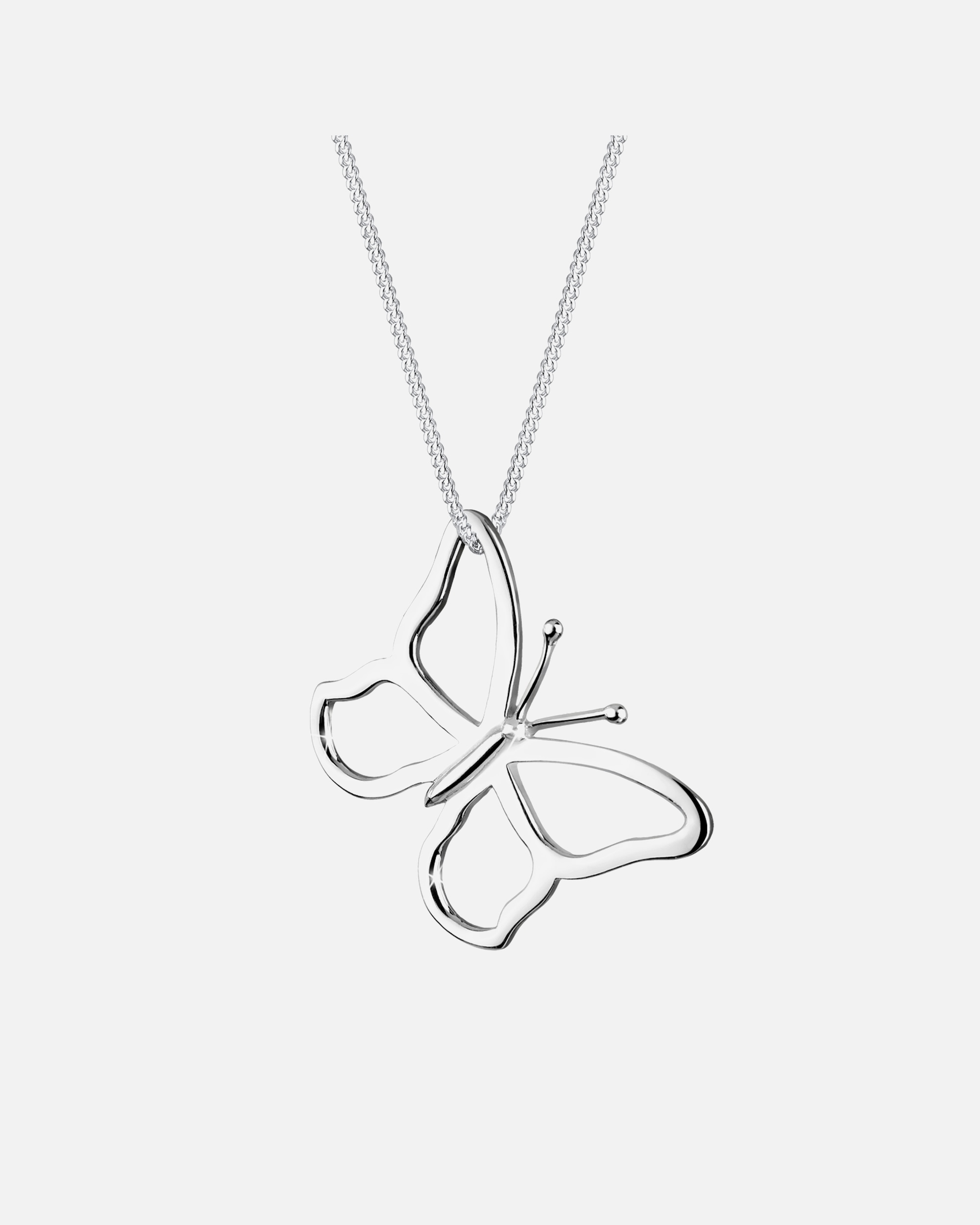 Collier pour Femme Elli Femmes Pendentif Papillon Filigrane en Argent Sterling 925 60