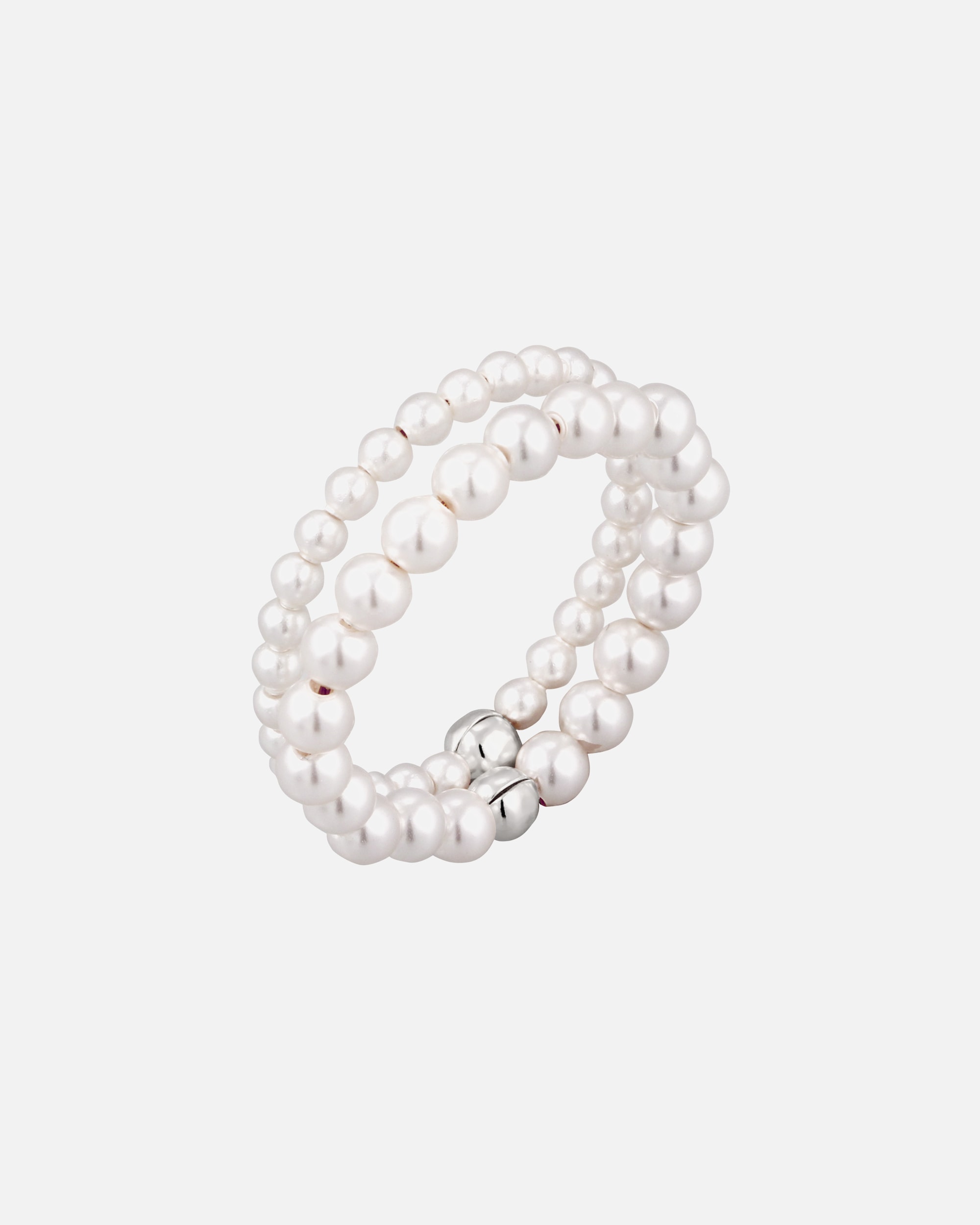Bague pour Femme Elli Bague avec perles Swarovski, 925 Sterling Silver 52