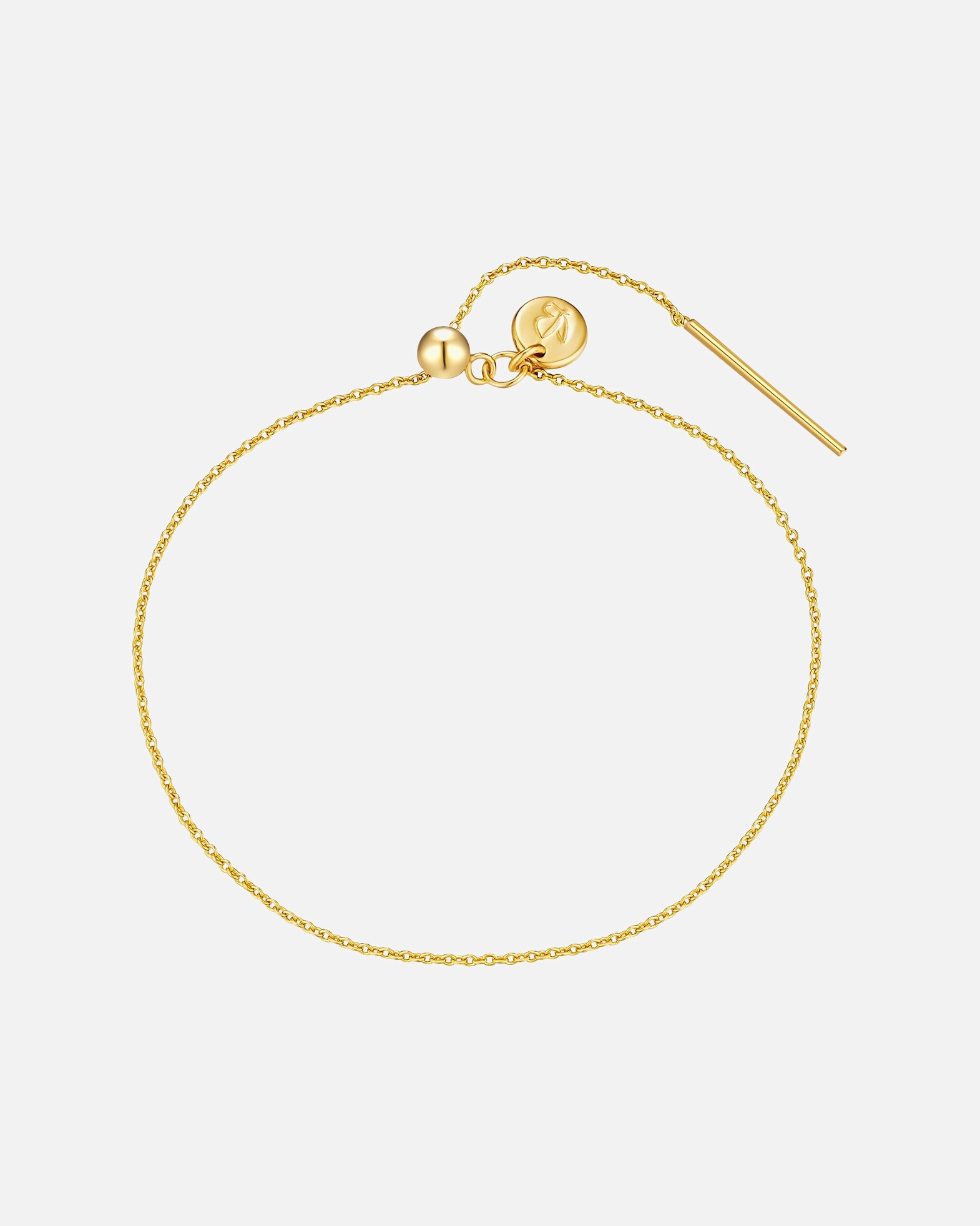 Bracelet pour Femme Glanzstücke München Bracelet en Argent sterling en Or jaune 20,0 cm