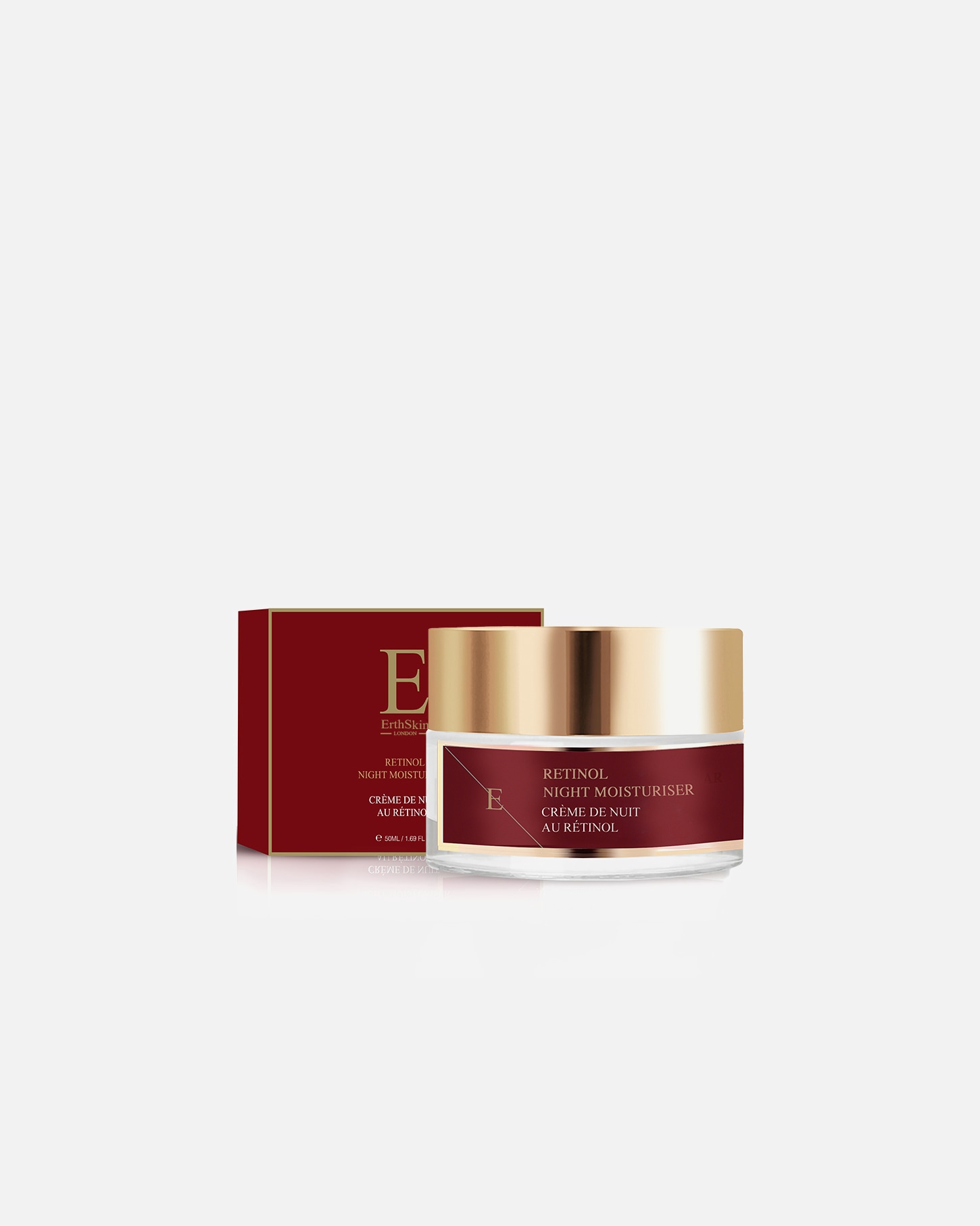 Crème de nuit pour Femme ErthSkin London Crème hydratante de nuit au rétinol 1 pièce